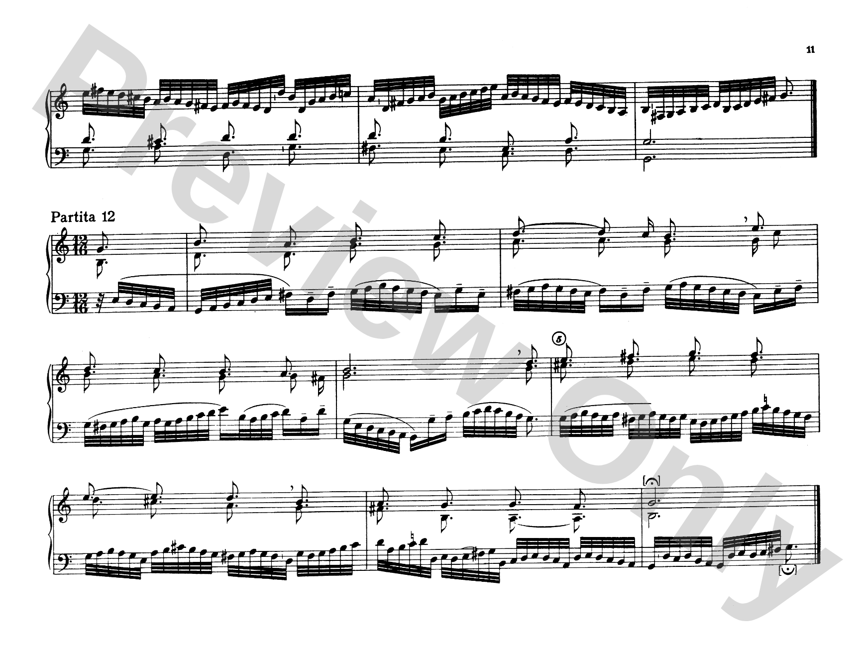Pachelbel: Selected Organ Works, Volume IV: Organ Comb Bound Book