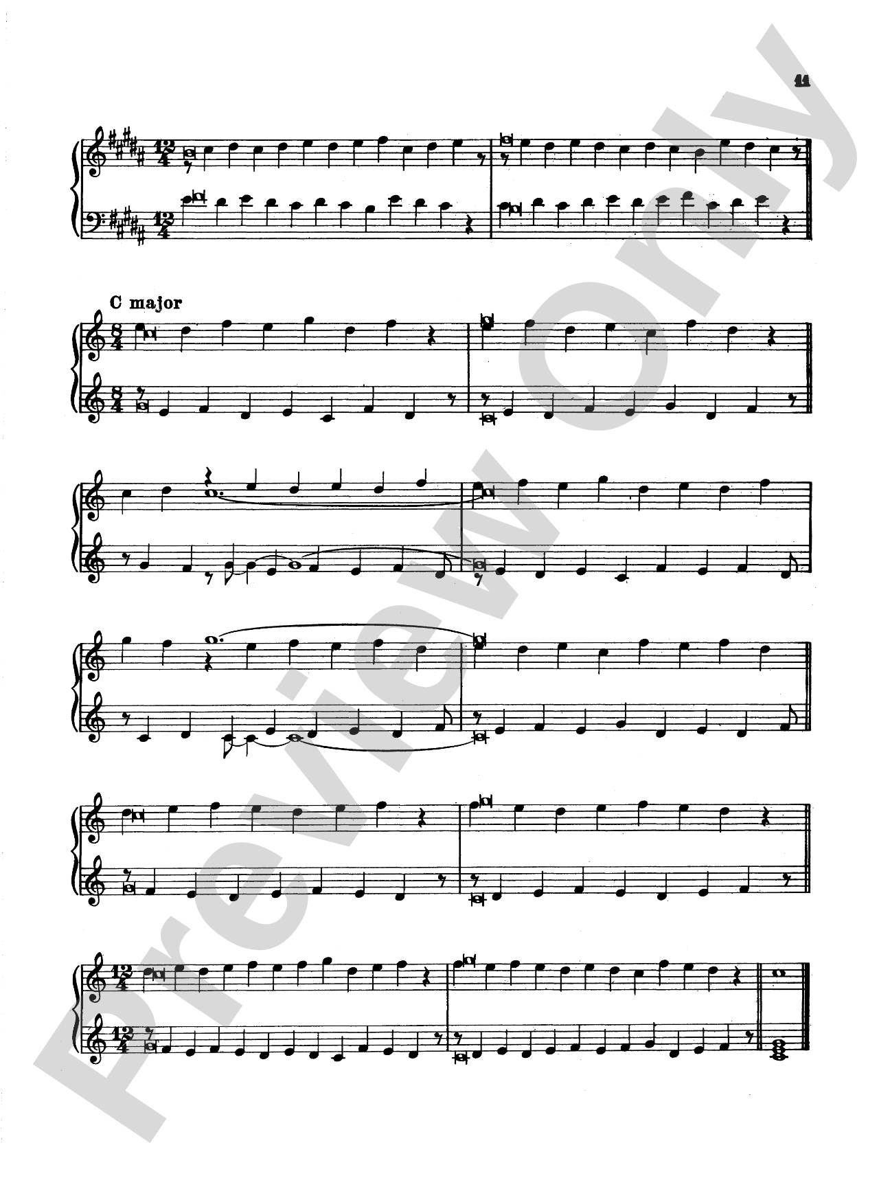 Philipp: Elementary Rhythmic Exercises for the Five Fingers: Piano Book