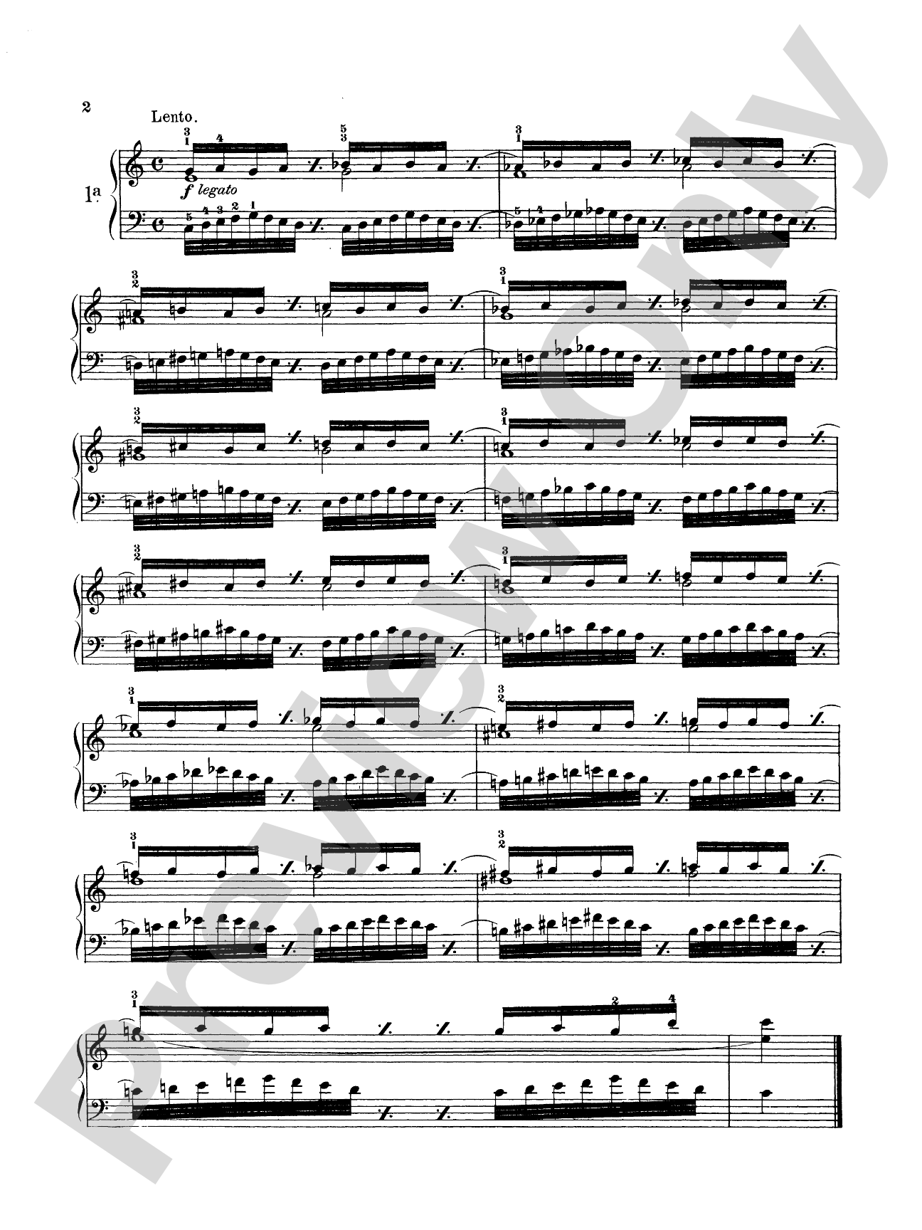 Pischna: Sixty Progressive Studies: Piano Book