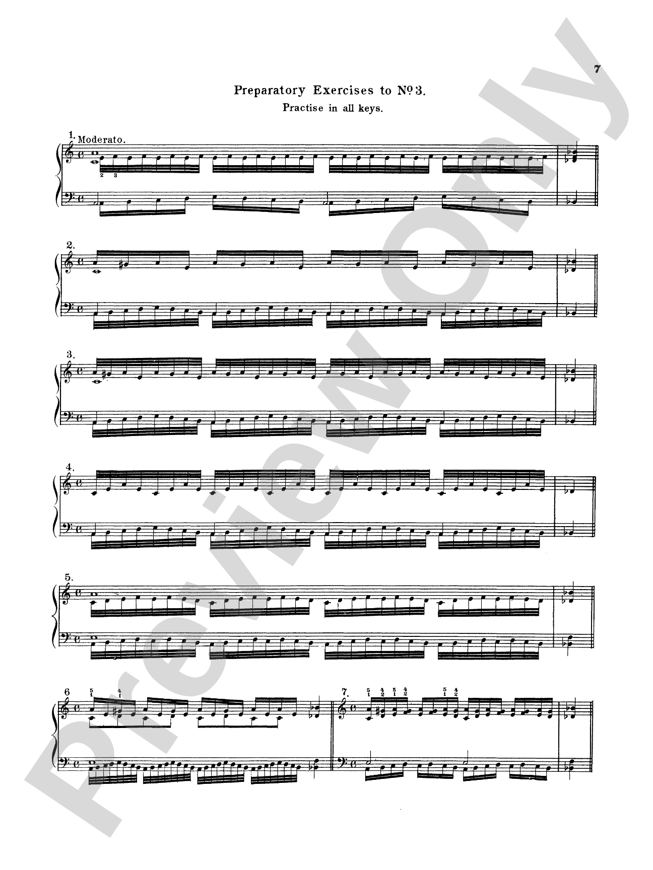 Pischna: Sixty Progressive Studies