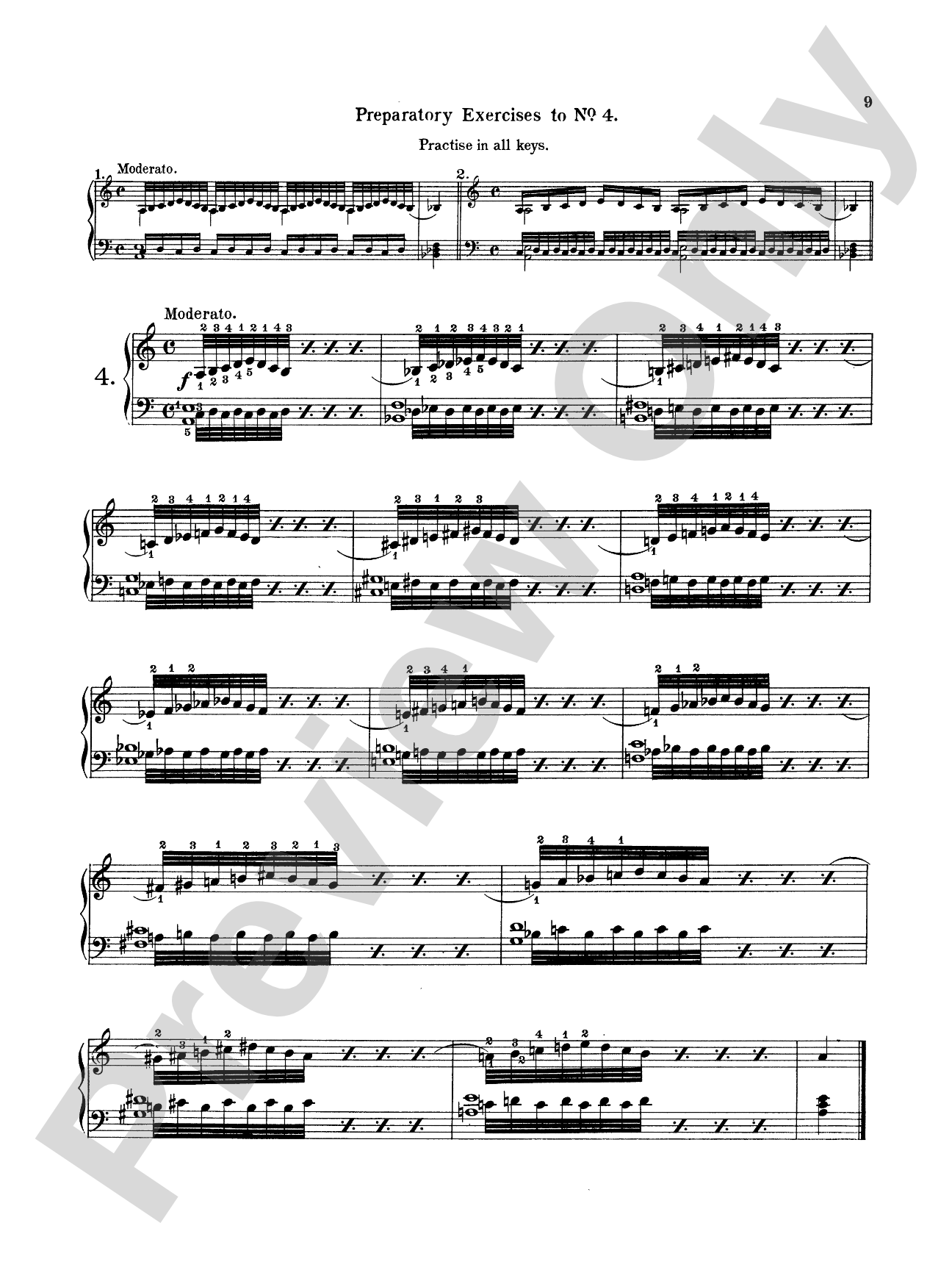 Pischna: Sixty Progressive Studies