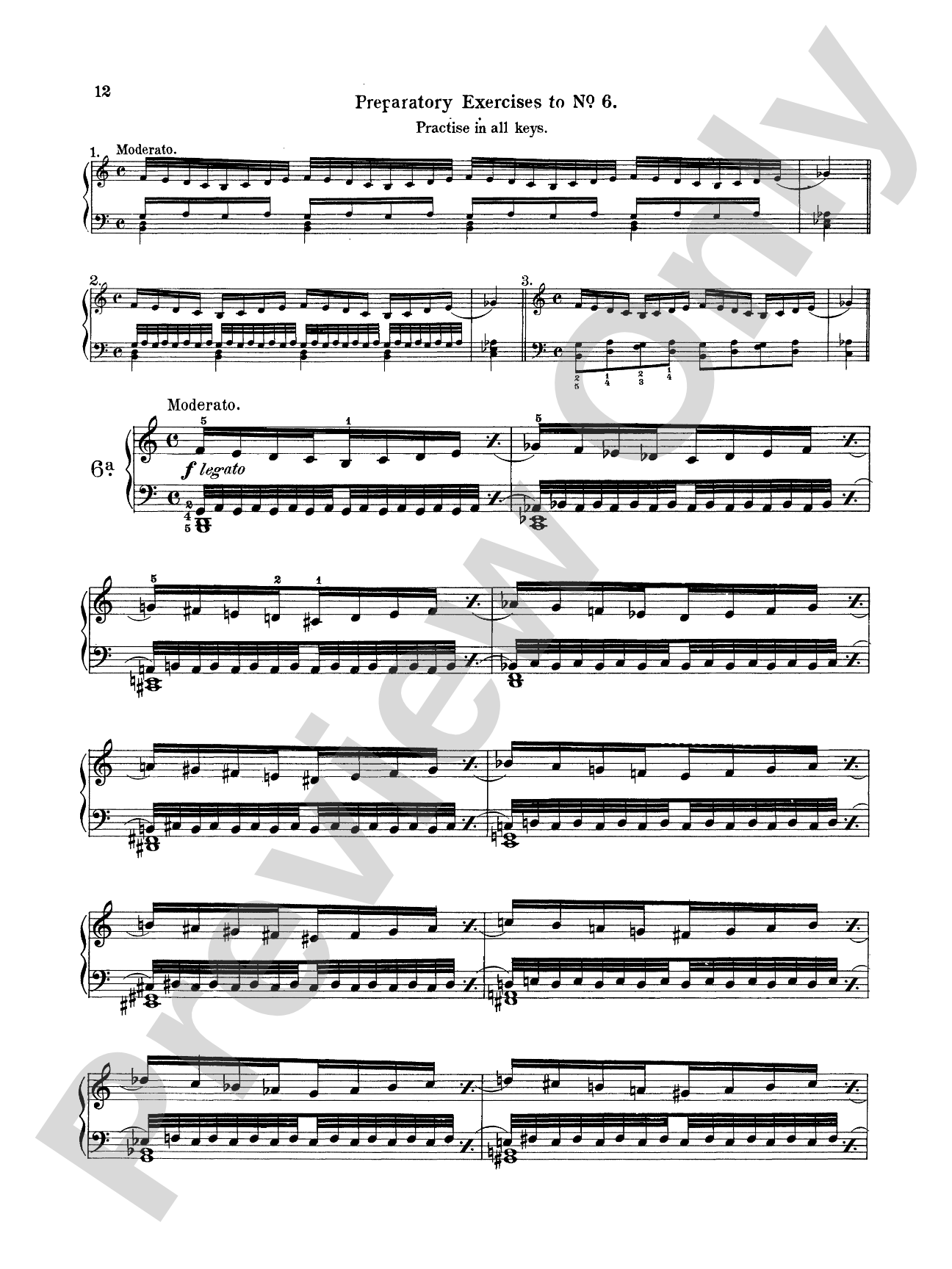 Pischna: Sixty Progressive Studies