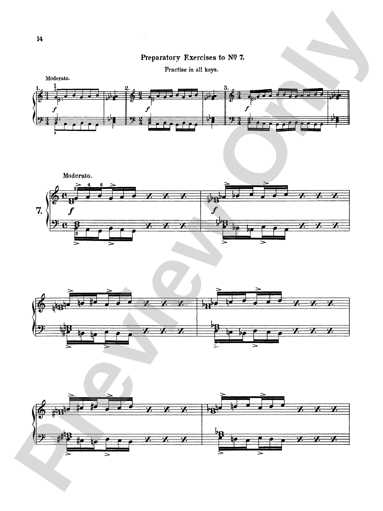 Pischna: Sixty Progressive Studies