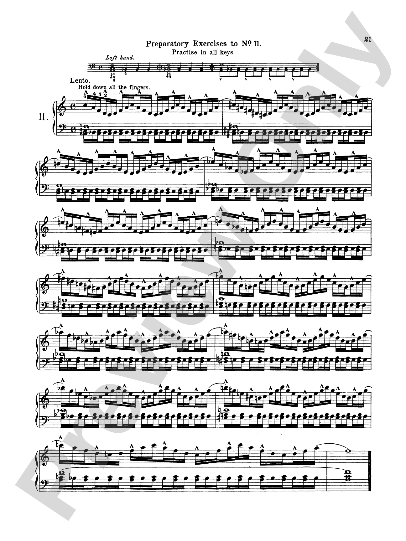 Pischna: Sixty Progressive Studies