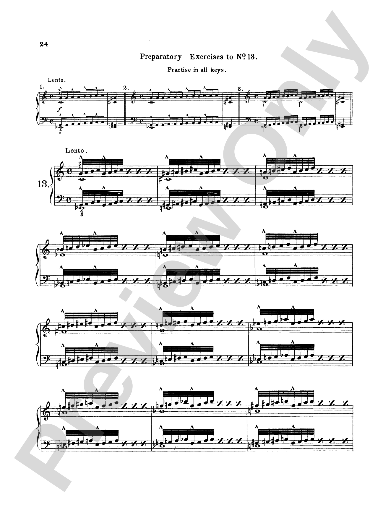 Pischna: Sixty Progressive Studies