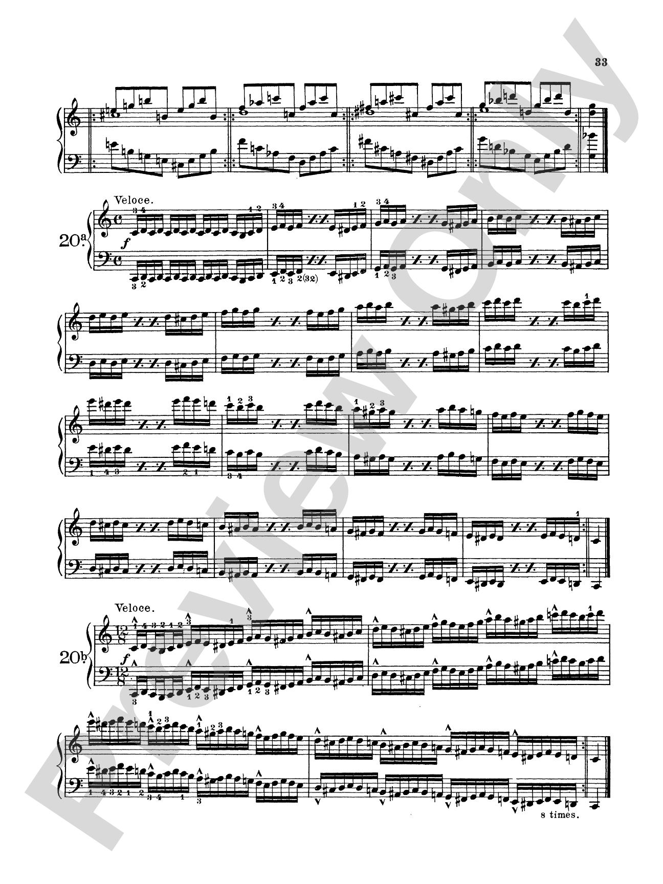 Pischna: Sixty Progressive Studies