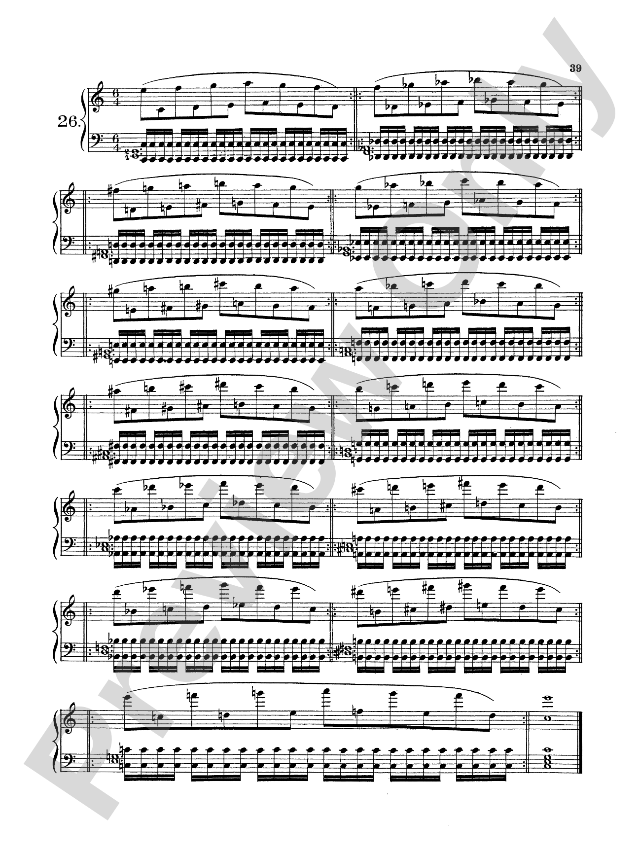 Pischna: Sixty Progressive Studies