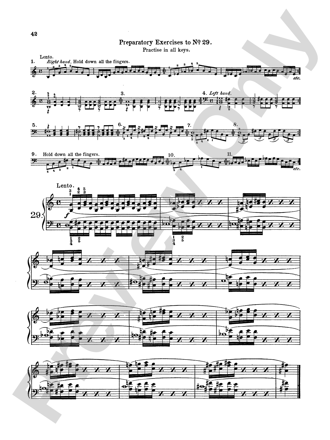 Pischna: Sixty Progressive Studies