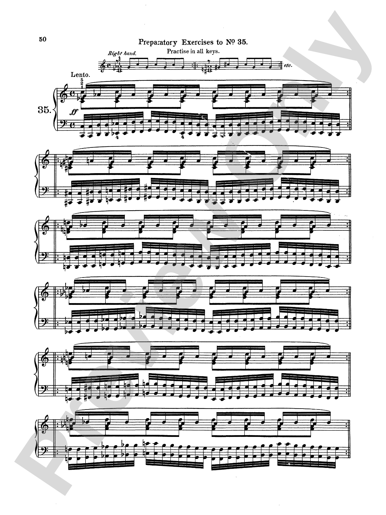 Pischna: Sixty Progressive Studies