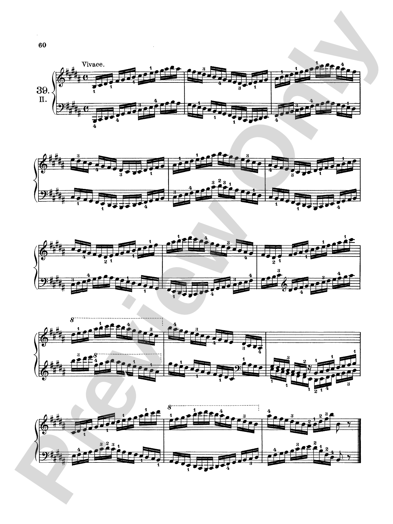 Pischna: Sixty Progressive Studies