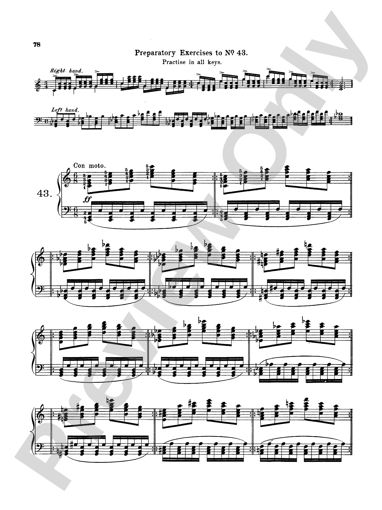 Pischna: Sixty Progressive Studies