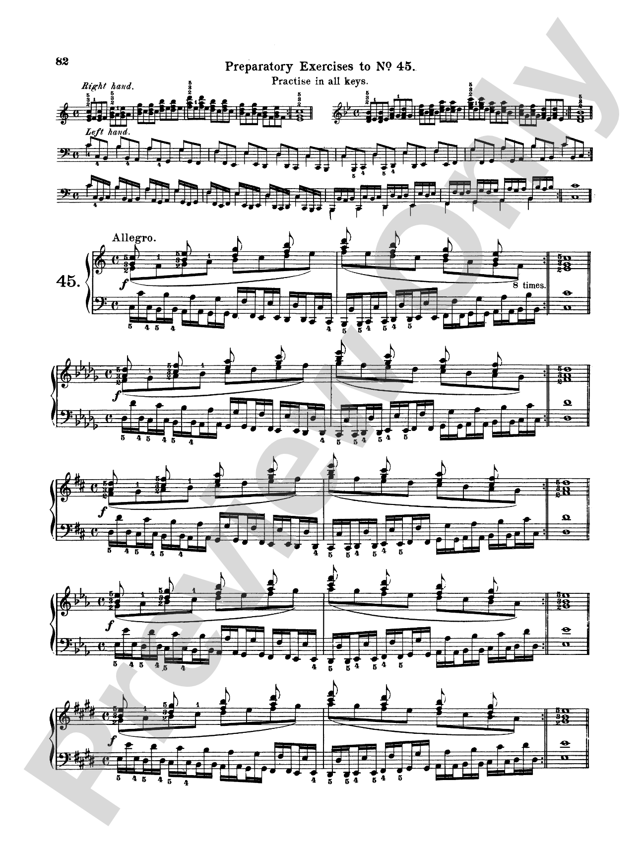 Pischna: Sixty Progressive Studies