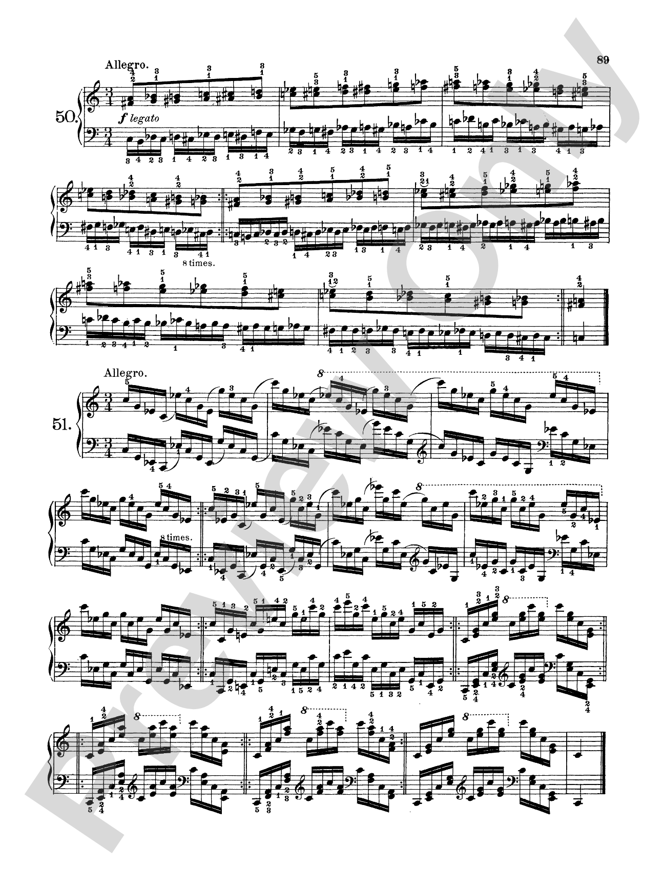 Pischna: Sixty Progressive Studies