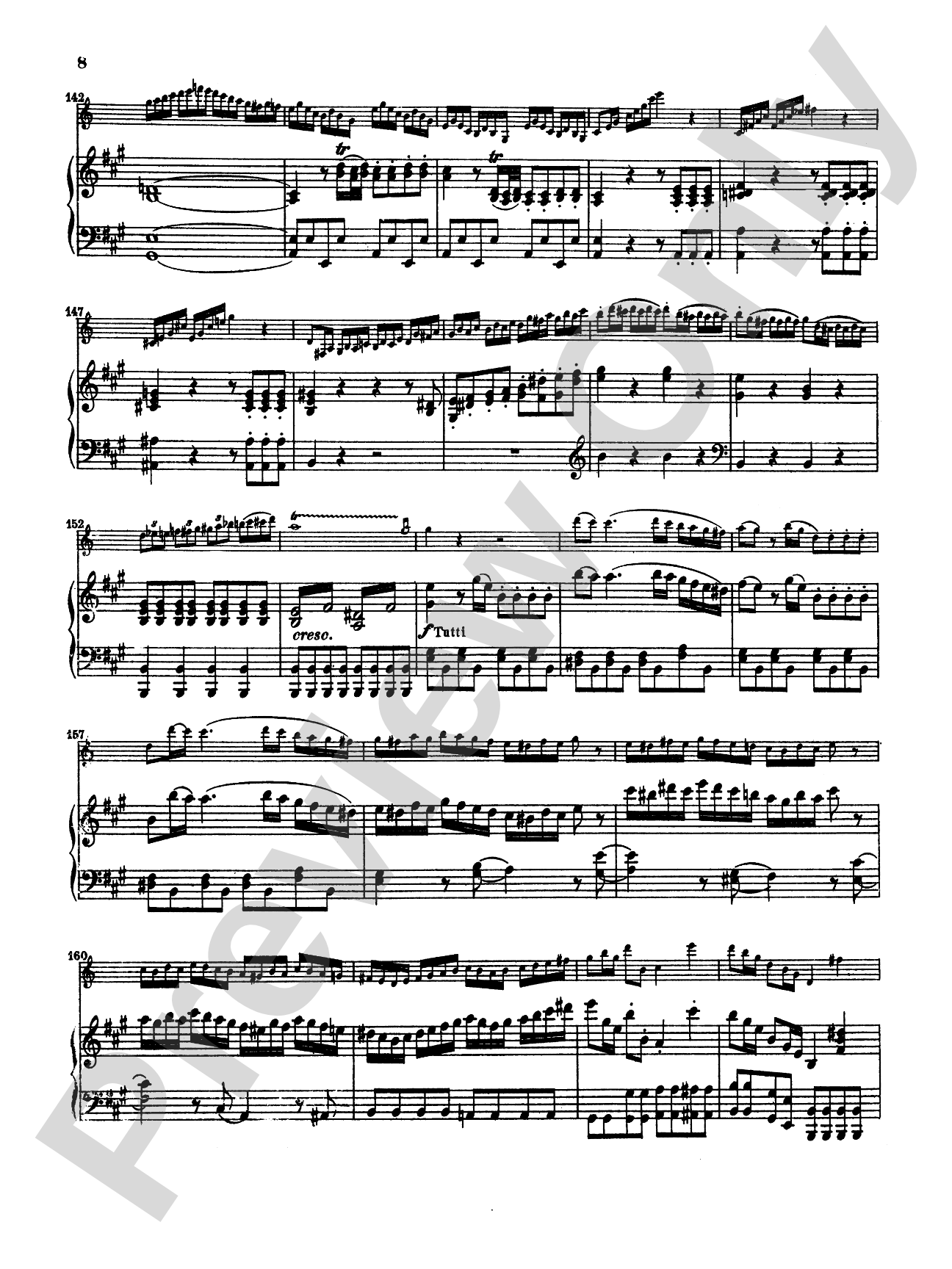 Mozart: Concerto in A Major, K. 622: Clarinet Part(s)