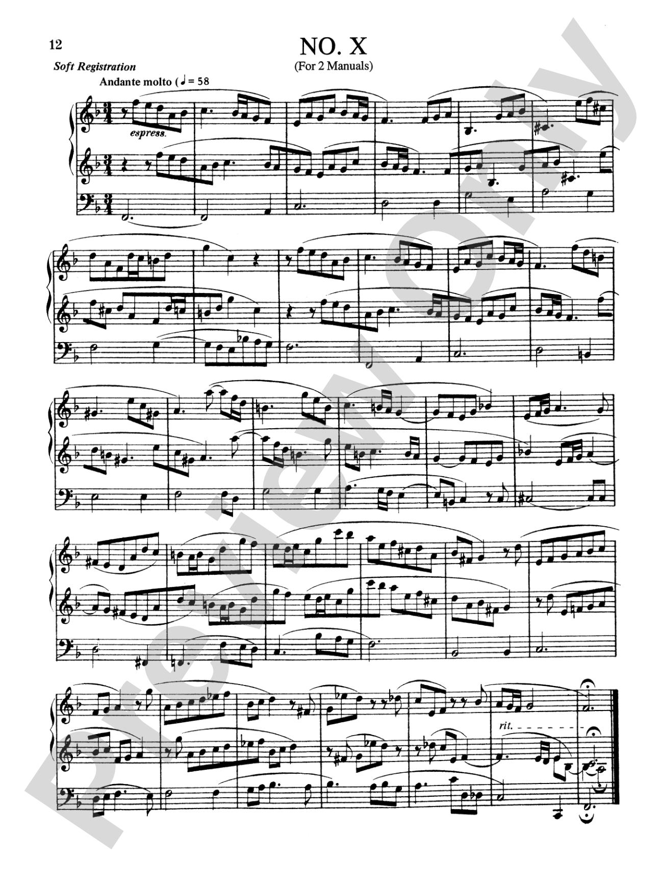 Rheinberger: Ten Trios, Op. 49