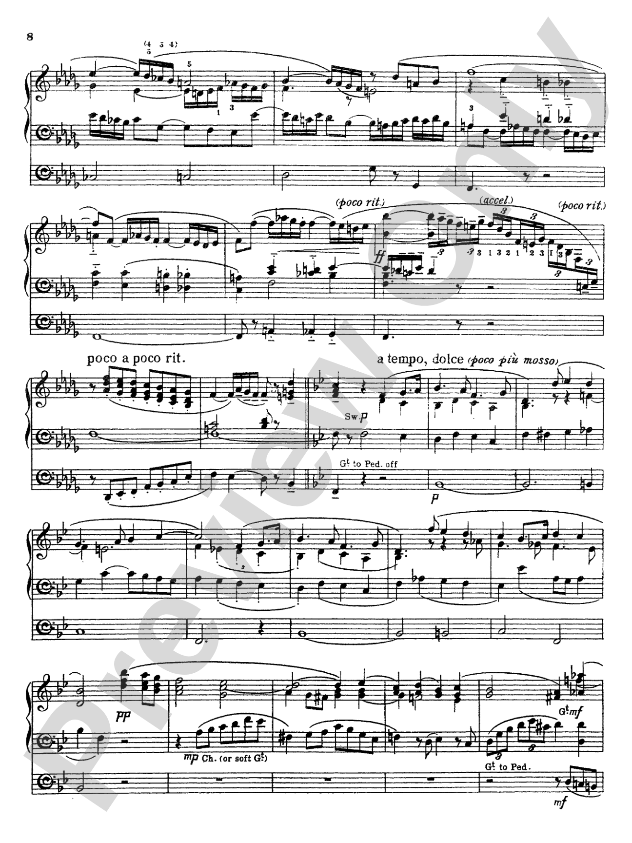 Rheinberger: Sonata No. 9: Organ Sheet