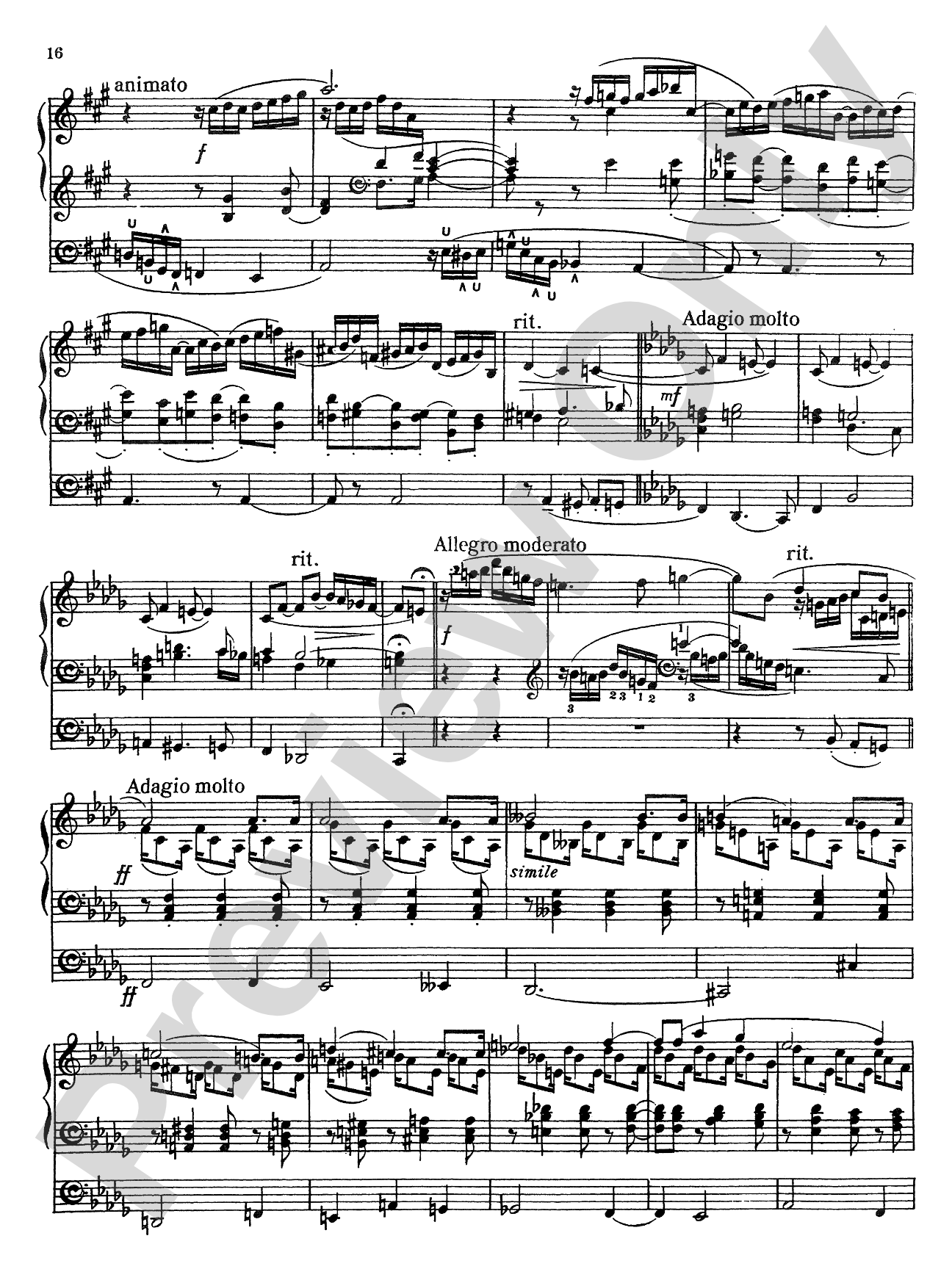 Rheinberger: Sonata No. 9: Organ Sheet