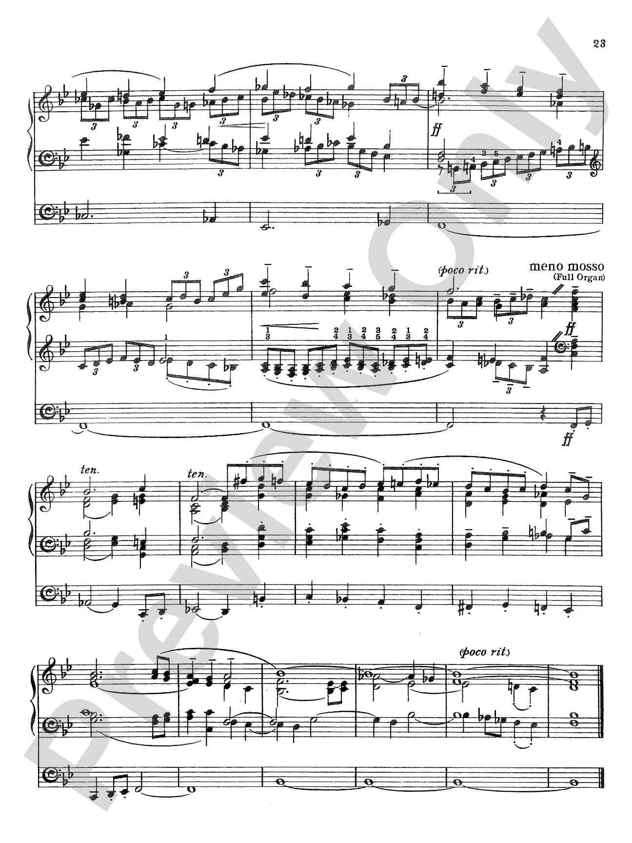 Rheinberger: Sonata No. 9: Organ Sheet