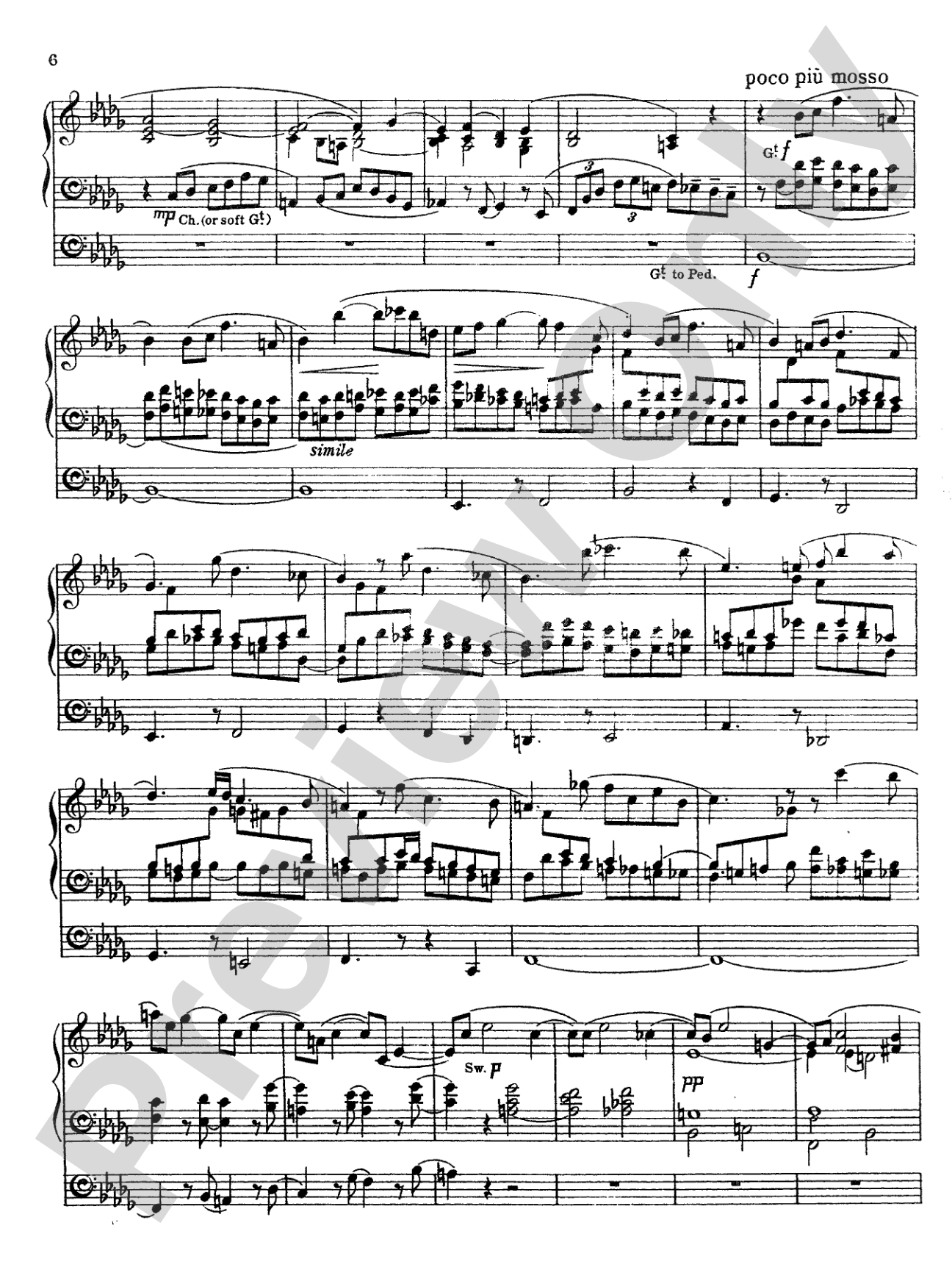 Rheinberger: Sonata No. 9: Organ Sheet