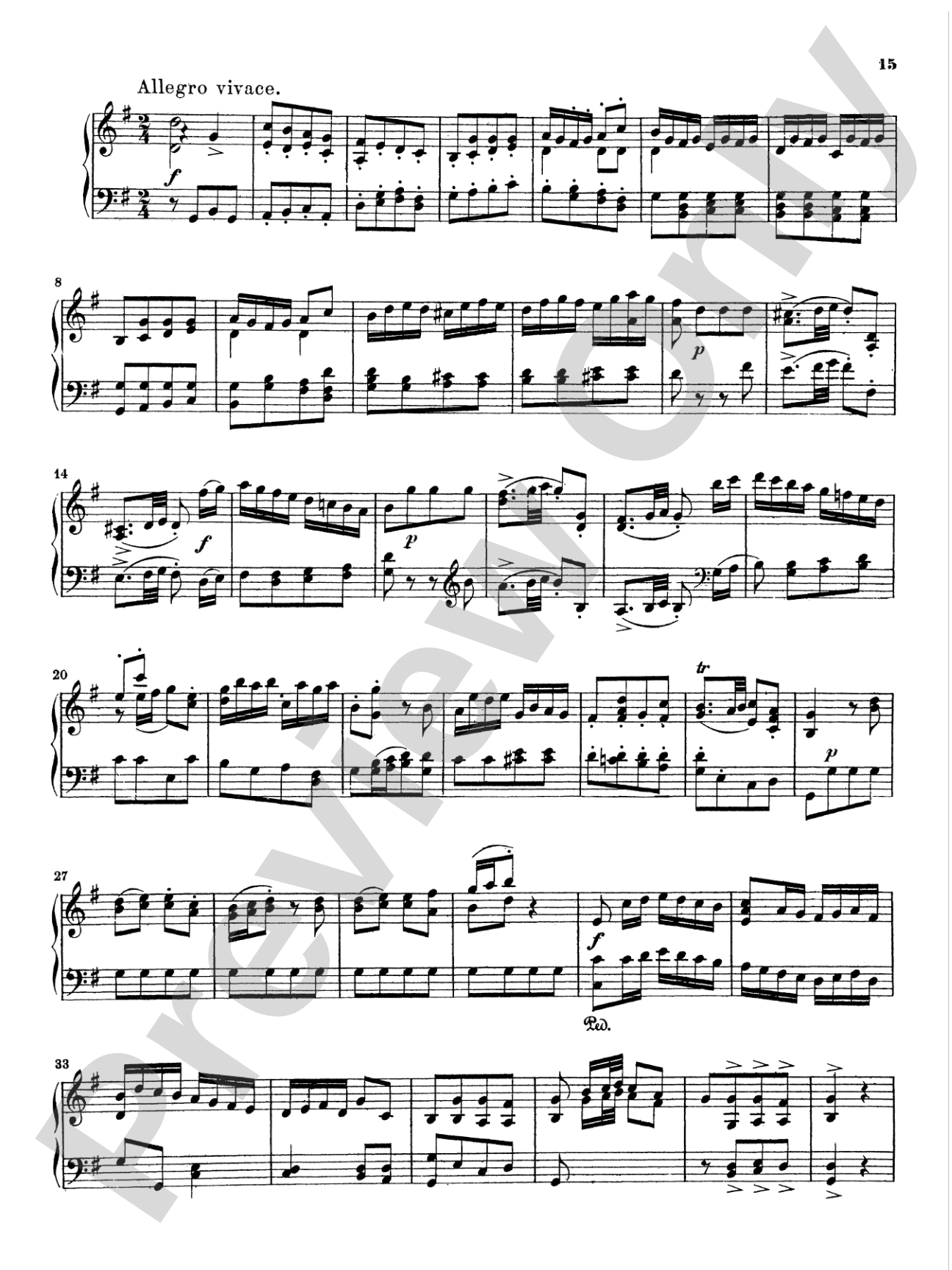 Quantz: Concerto in G Major: Flute Part(s)