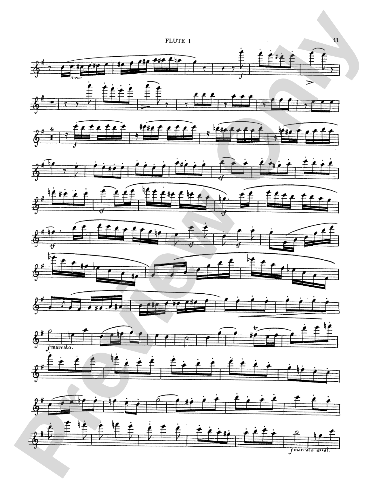 Kuhlau: Grand Quartet in E Minor, Op. 103: Flute Book
