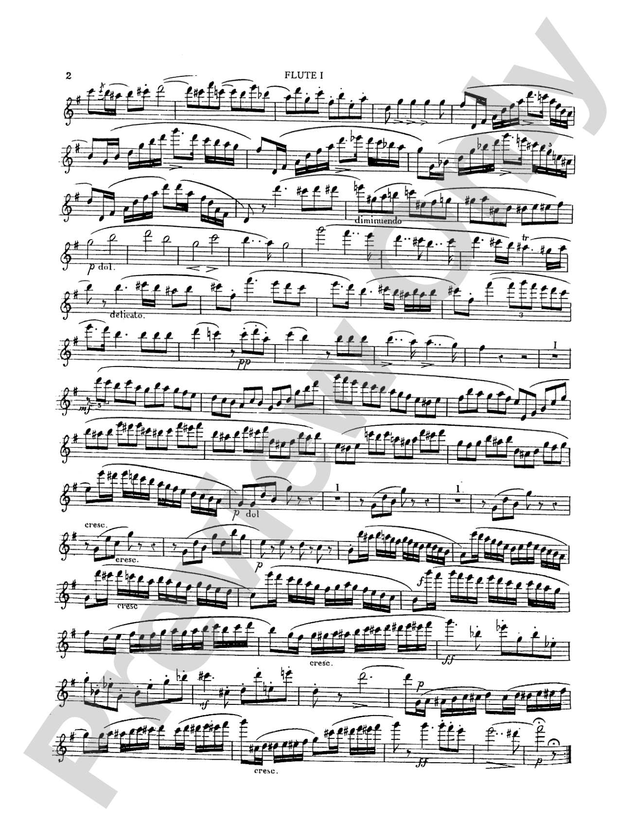 Kuhlau: Grand Quartet in E Minor, Op. 103: Flute Book