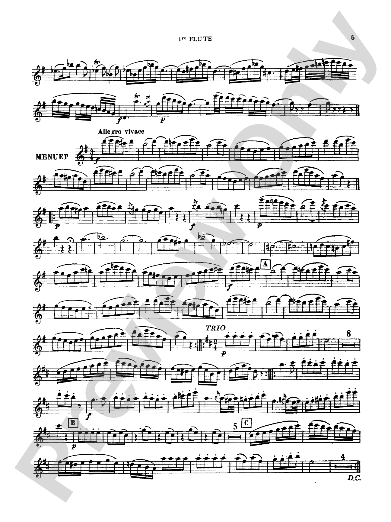 Reicha: Sinfonico, Op. 12: Flute Book