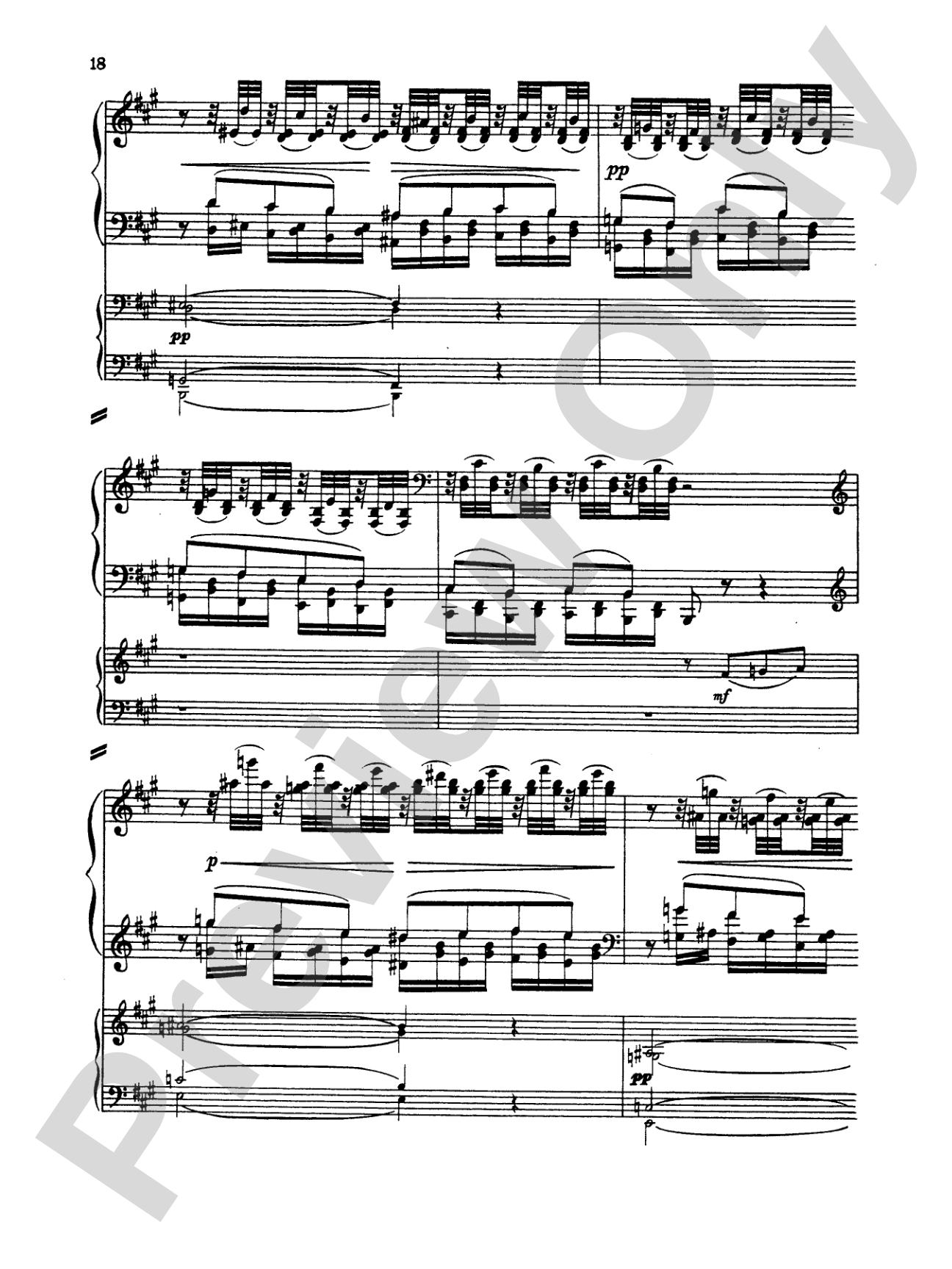 Rachmaninoff: Piano Concerto No. 1 in F sharp Minor, Op. 1: Piano Duo (2 Pianos, 4 Hands) Book (2 copies required)