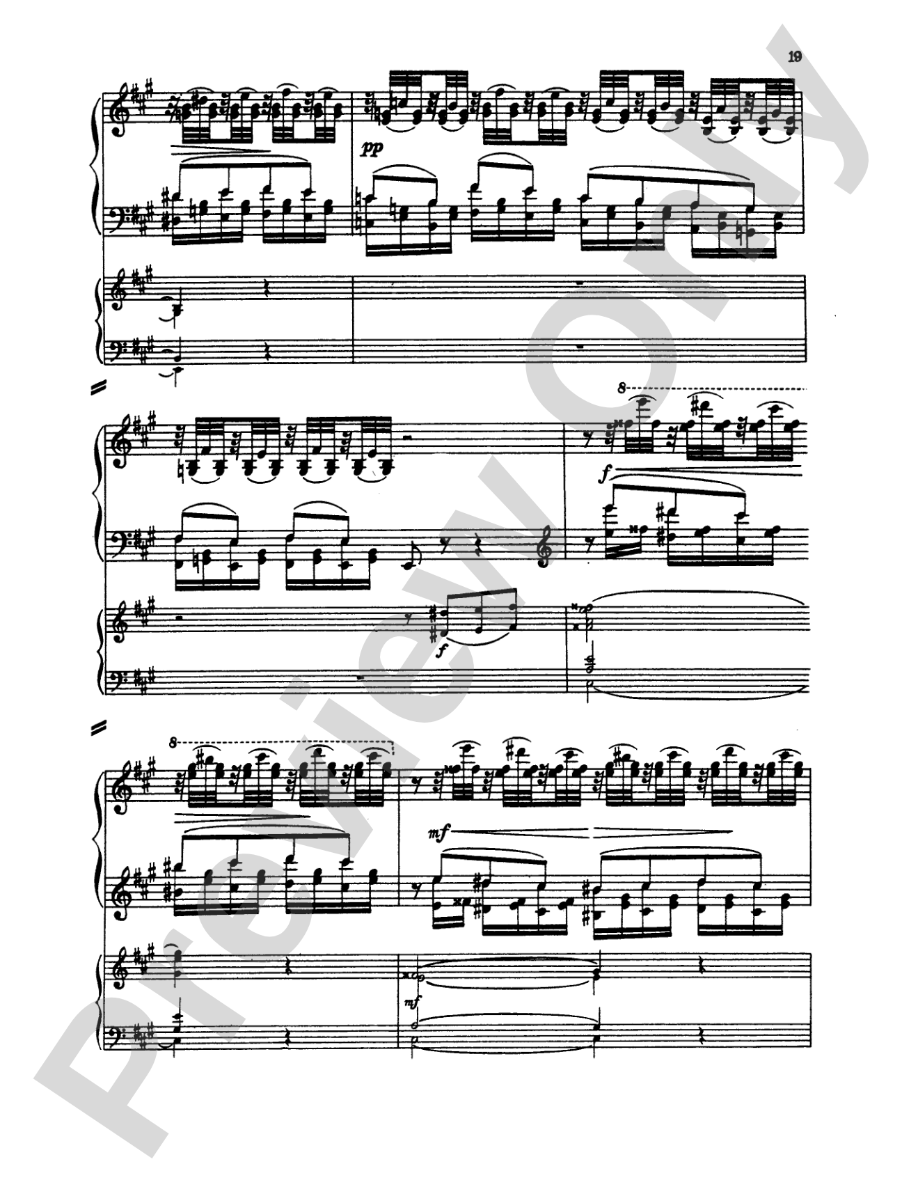 Rachmaninoff: Piano Concerto No. 1 in F sharp Minor, Op. 1: Piano Duo (2 Pianos, 4 Hands) Book (2 copies required)