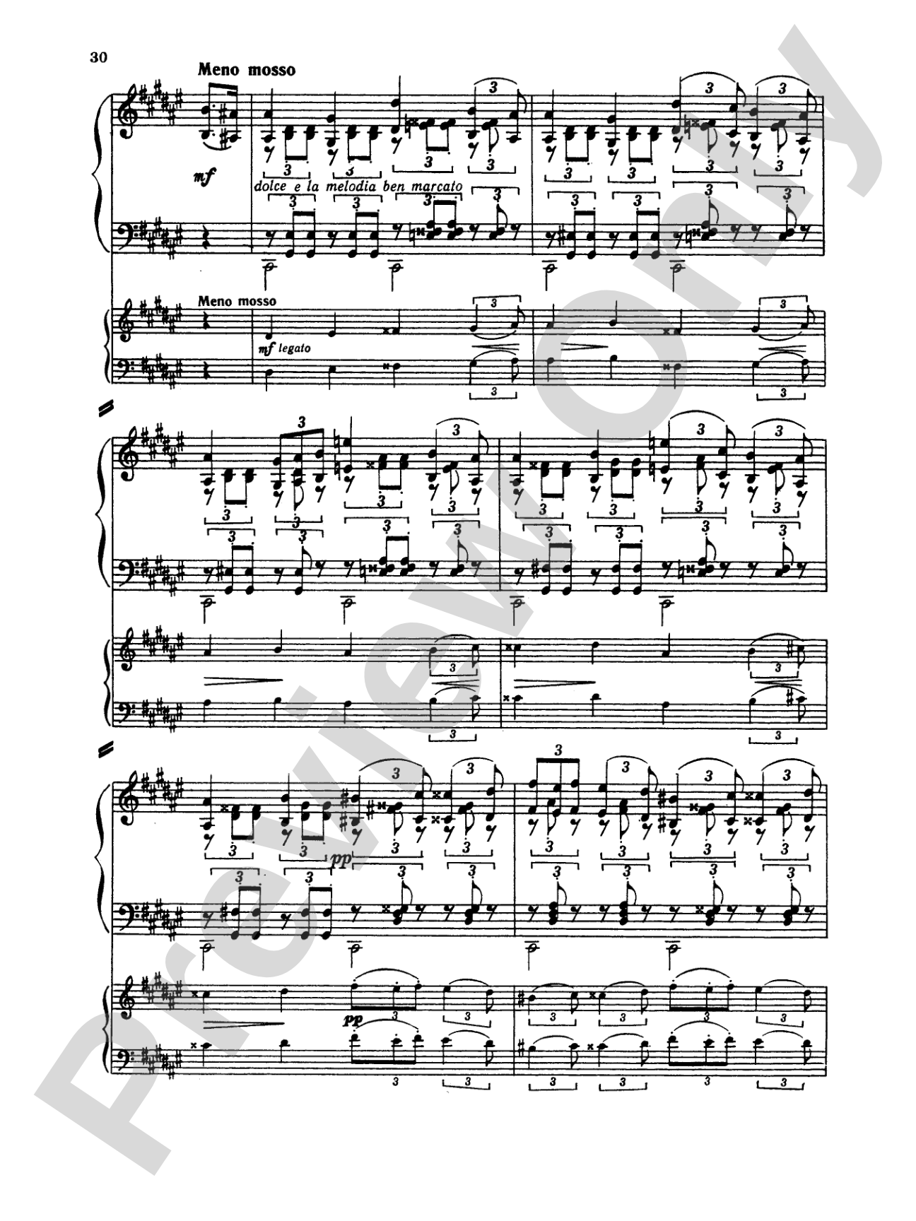 Rachmaninoff: Piano Concerto No. 1 in F sharp Minor, Op. 1: Piano Duo (2 Pianos, 4 Hands) Book (2 copies required)