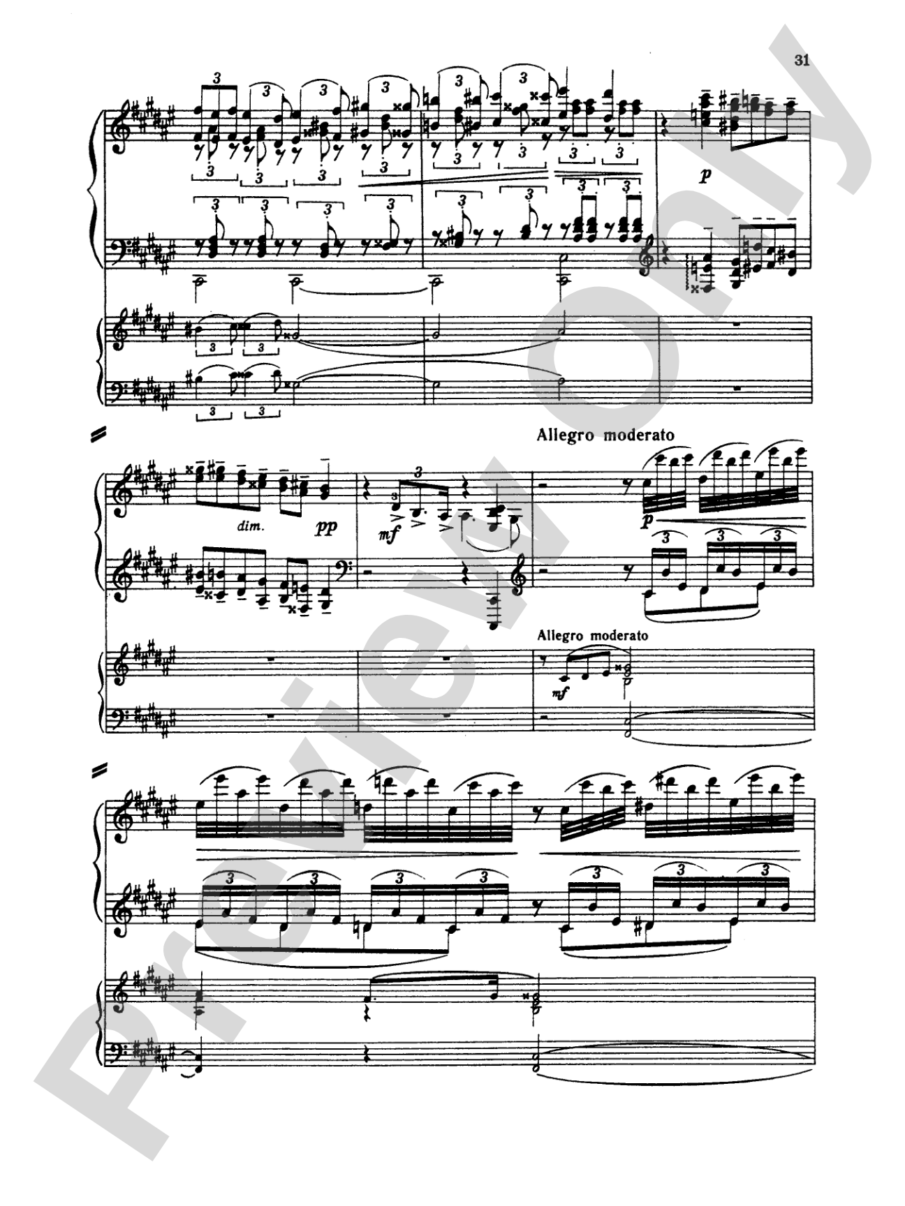 Rachmaninoff: Piano Concerto No. 1 in F sharp Minor, Op. 1: Piano Duo (2 Pianos, 4 Hands) Book (2 copies required)