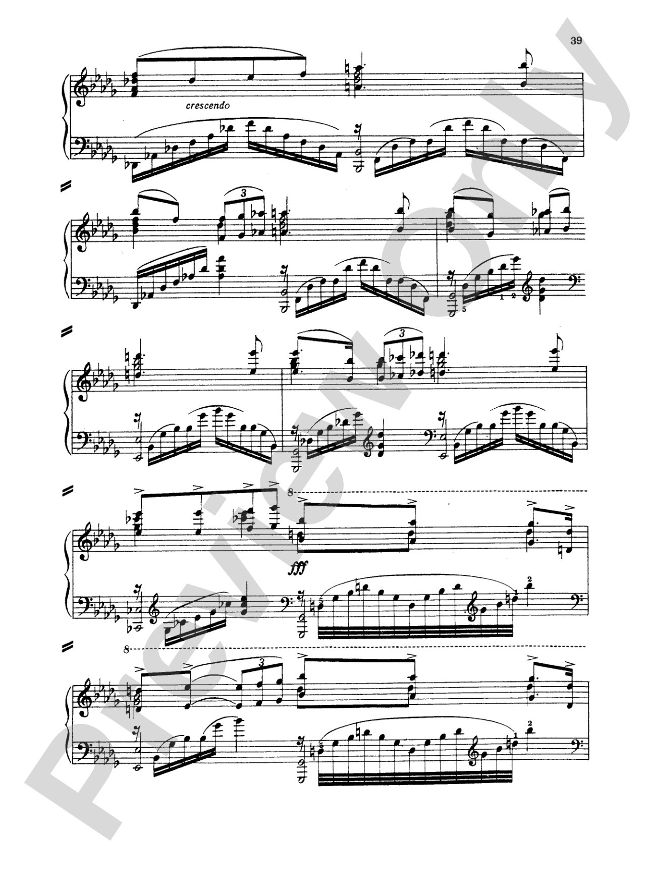 Rachmaninoff: Piano Concerto No. 1 in F sharp Minor, Op. 1: Piano Duo (2 Pianos, 4 Hands) Book (2 copies required)