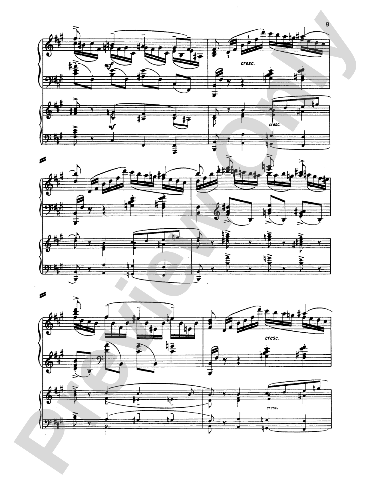 Rachmaninoff: Piano Concerto No. 1 in F sharp Minor, Op. 1: Piano Duo (2 Pianos, 4 Hands) Book (2 copies required)