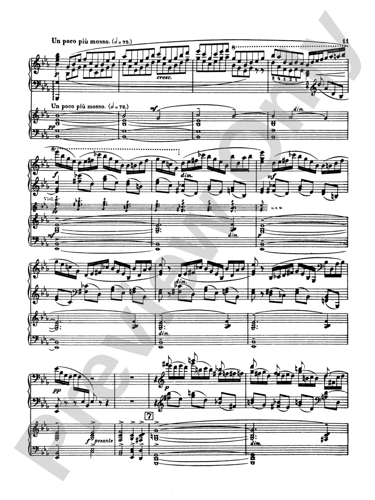 Rachmaninoff: Piano Concerto No. 2 in C Minor, Op. 18: Piano Duo (2 Pianos, 4 Hands) Book (2 copies required)