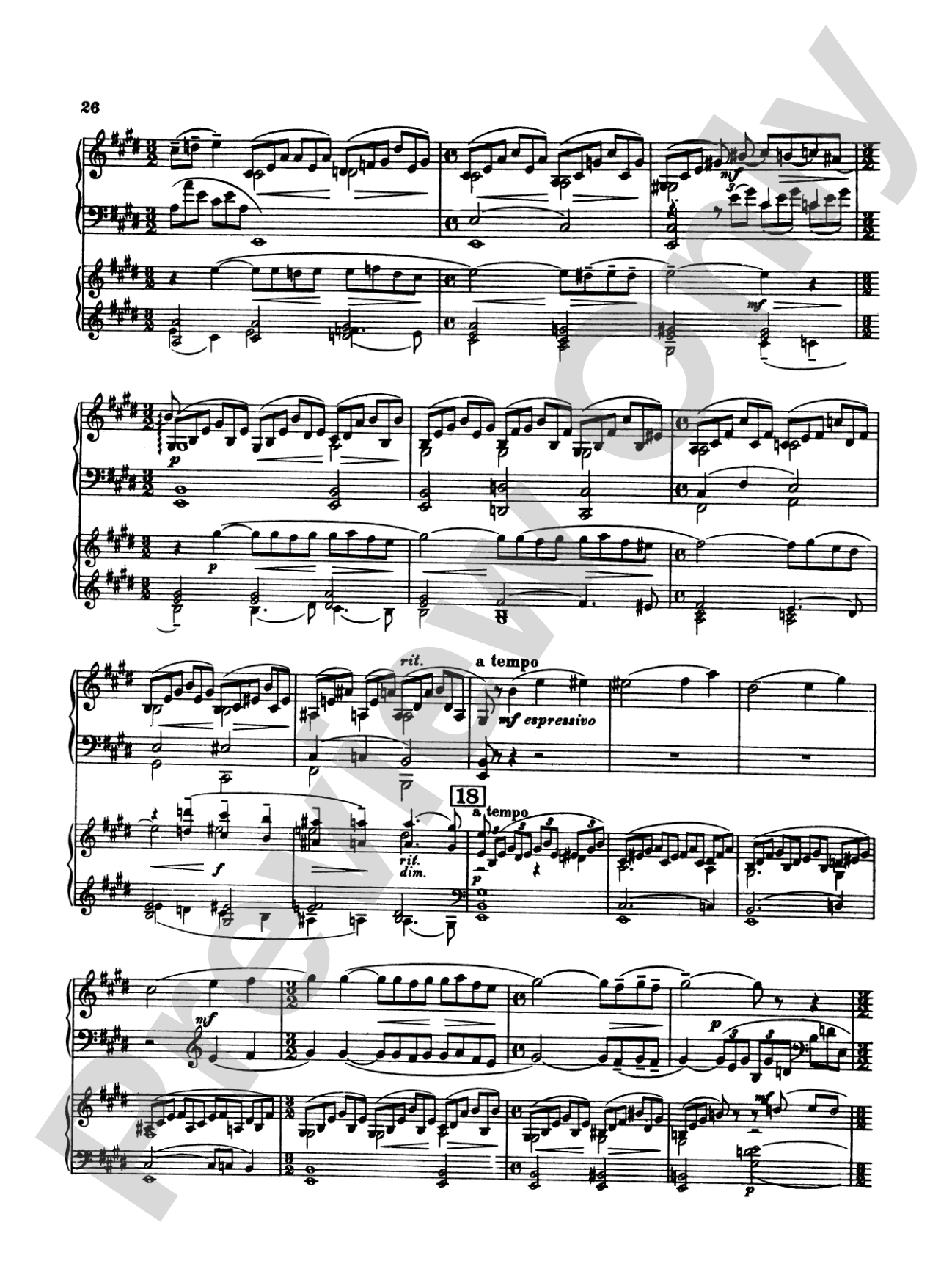 Rachmaninoff: Piano Concerto No. 2 in C Minor, Op. 18