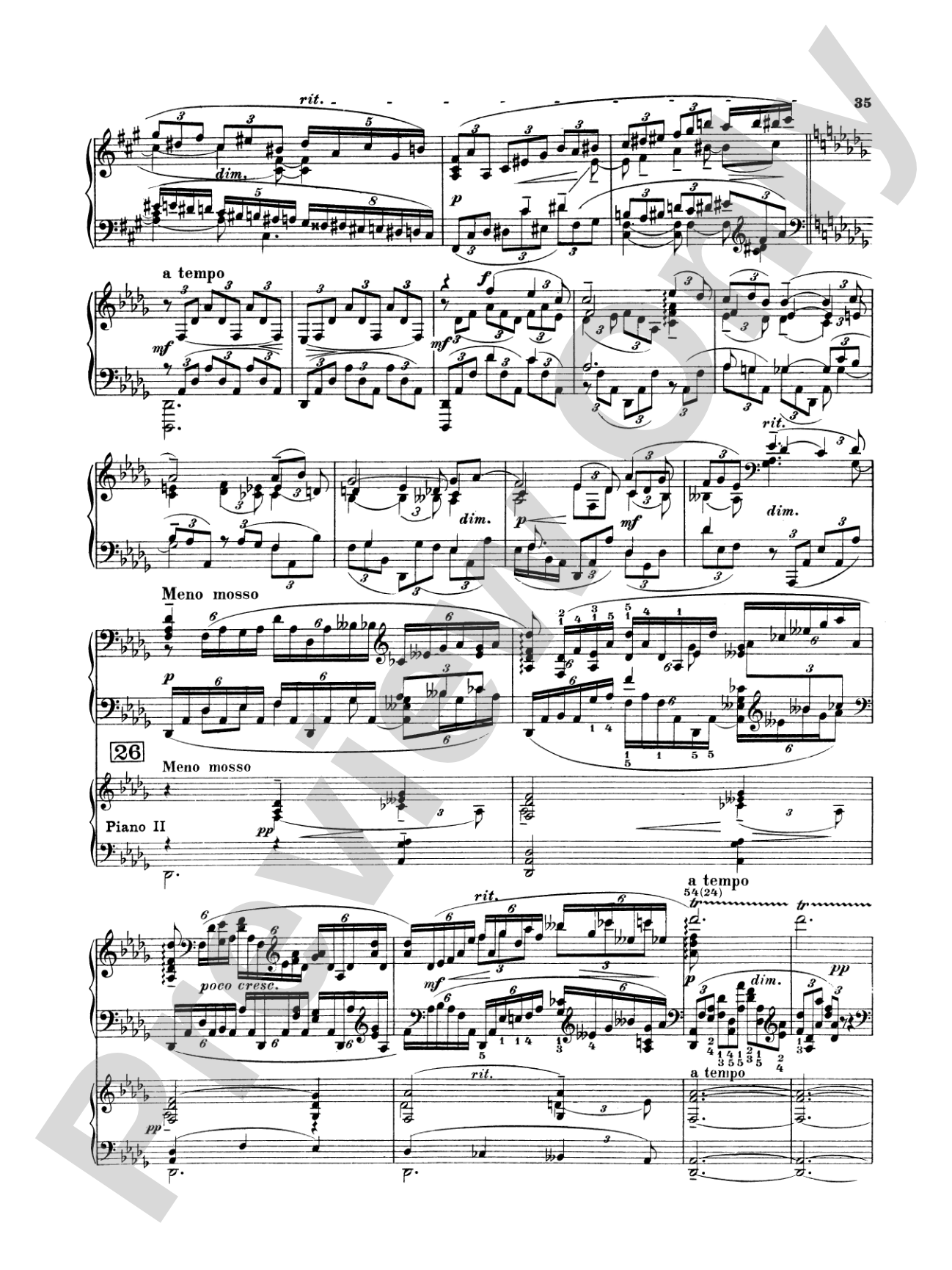 Rachmaninoff: Piano Concerto No. 3 in D Minor, Op. 30