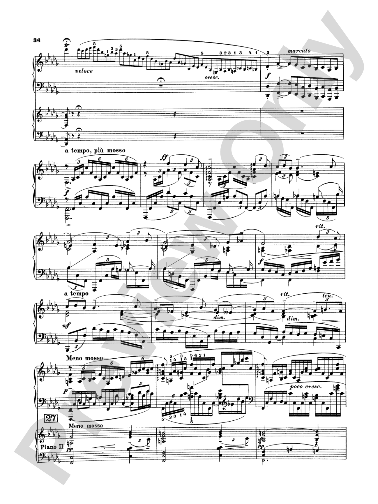 Rachmaninoff: Piano Concerto No. 3 in D Minor, Op. 30