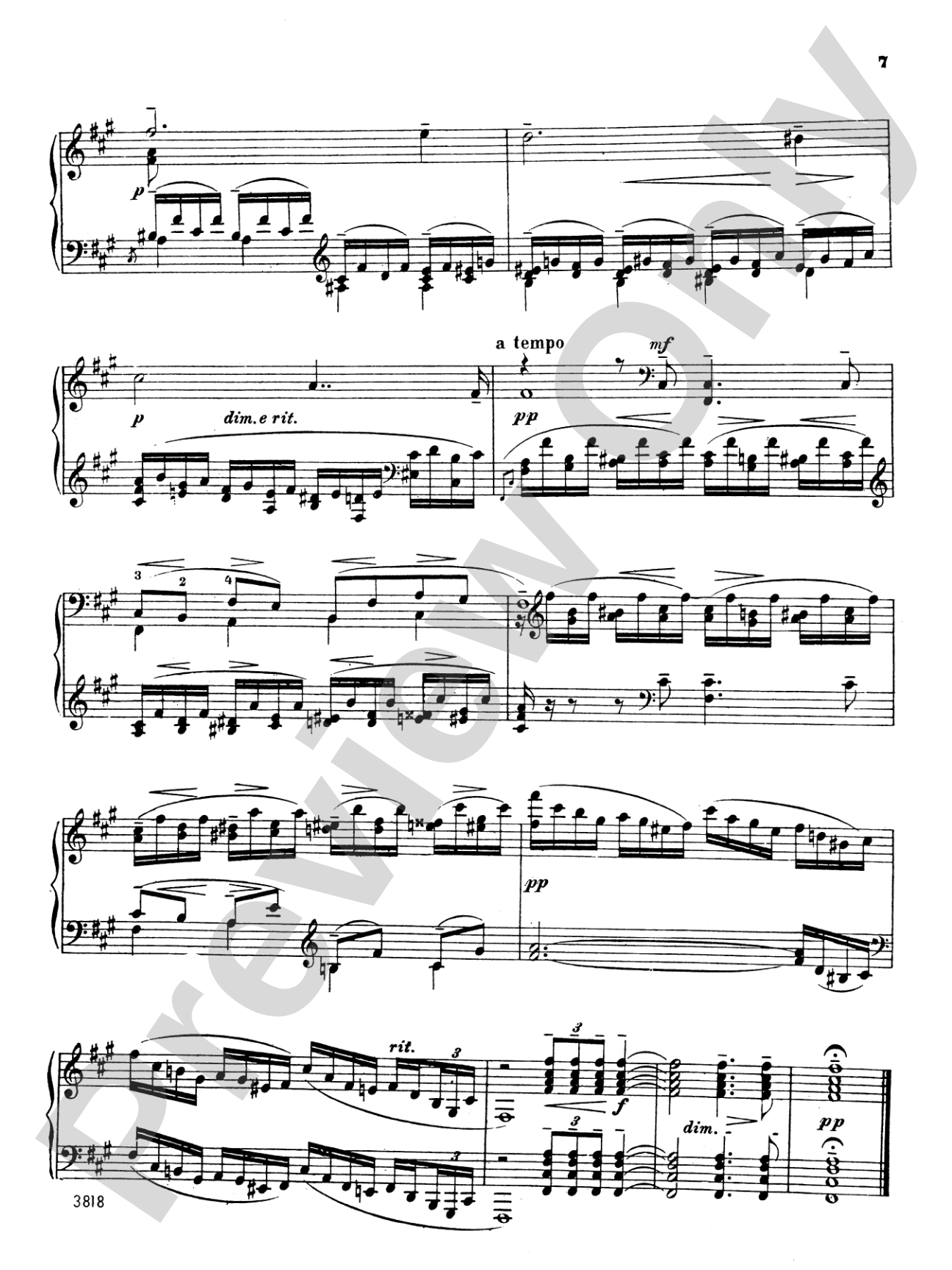 Rachmaninoff: Ten Preludes, Op. 23: Piano Book