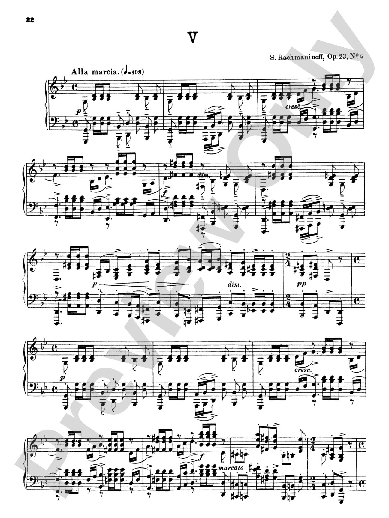 Rachmaninoff: Ten Preludes, Op. 23