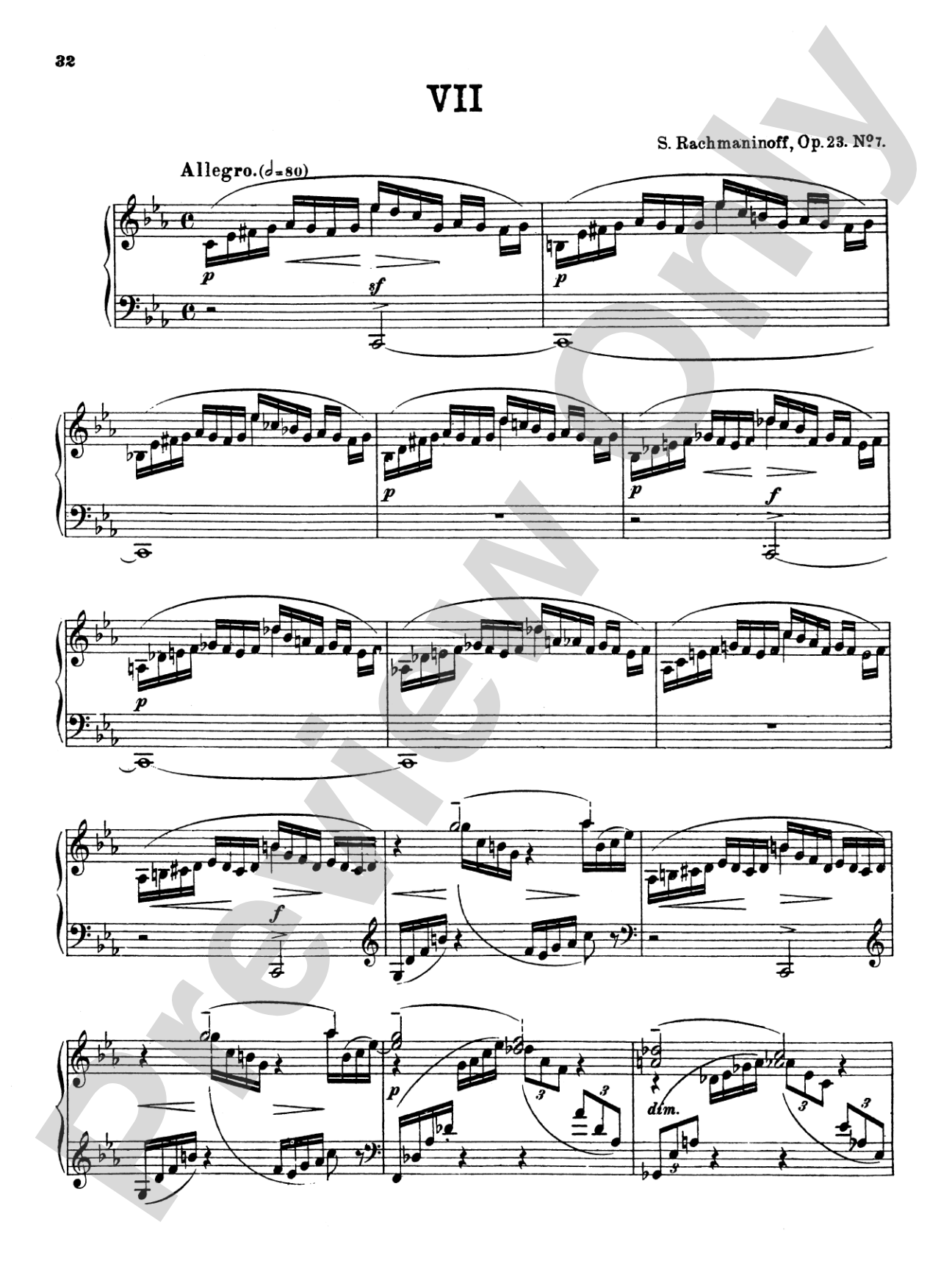 Rachmaninoff: Ten Preludes, Op. 23
