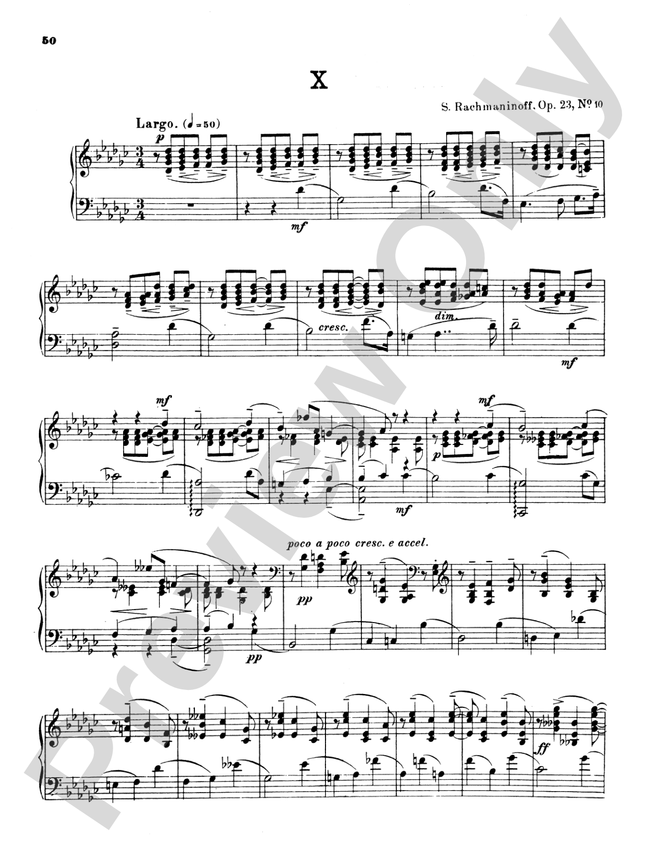 Rachmaninoff: Ten Preludes, Op. 23