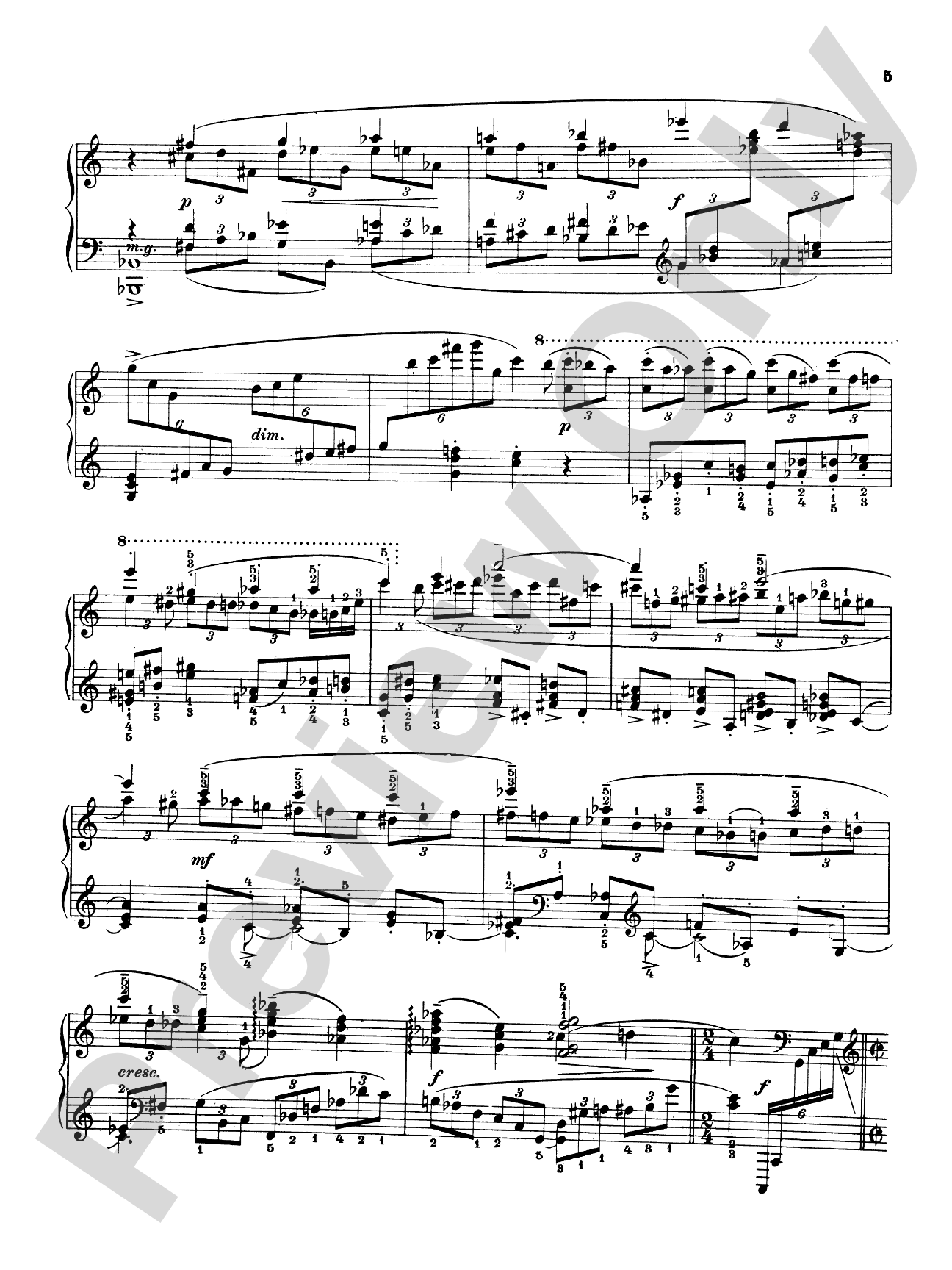 Rachmaninoff: Fourteen Preludes: Piano Book