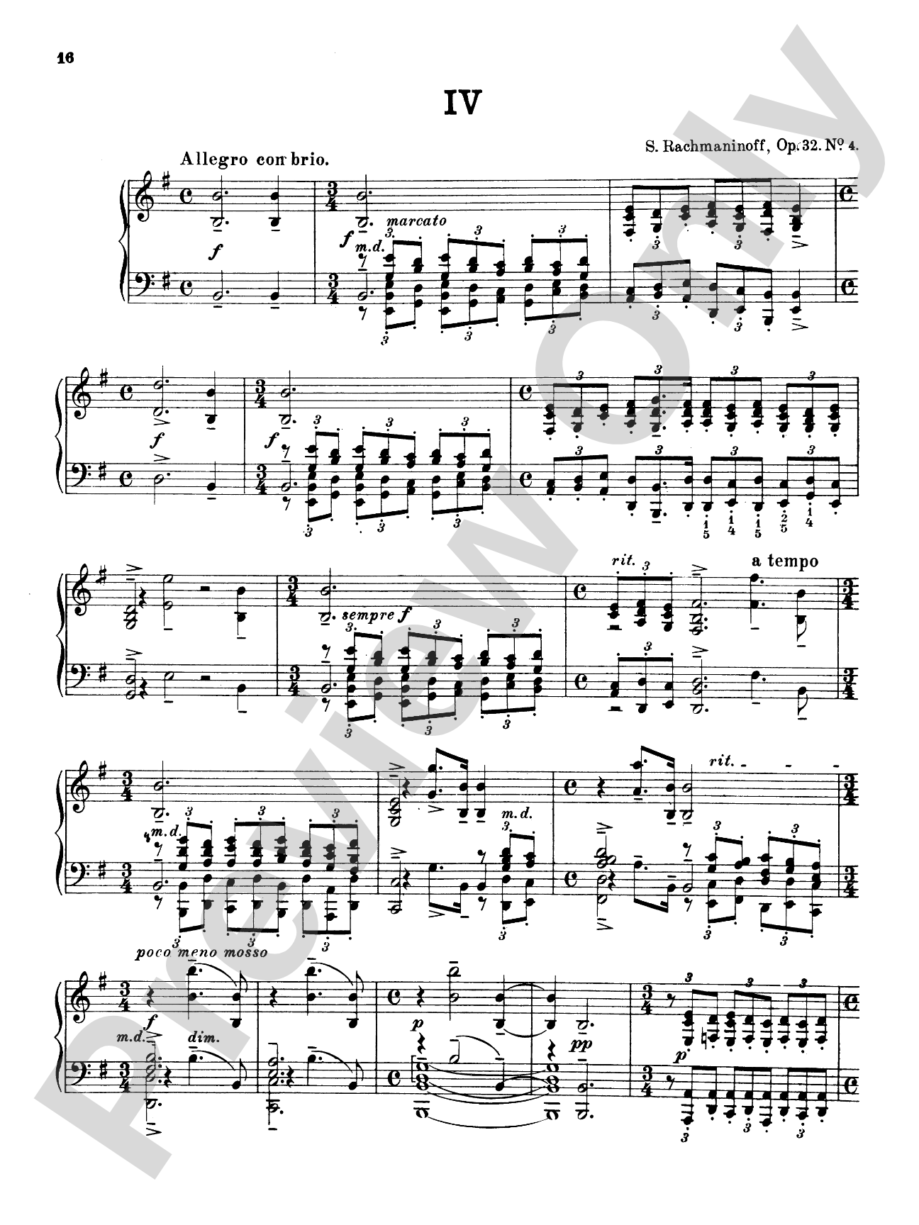 Rachmaninoff: Fourteen Preludes