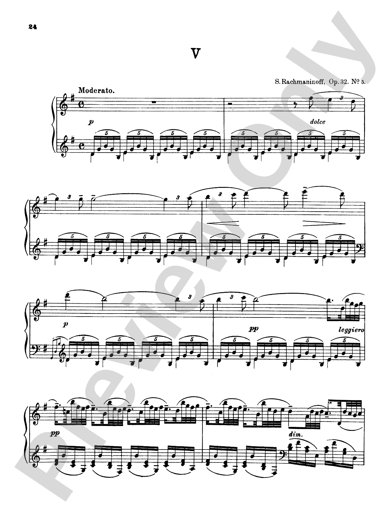 Rachmaninoff: Fourteen Preludes