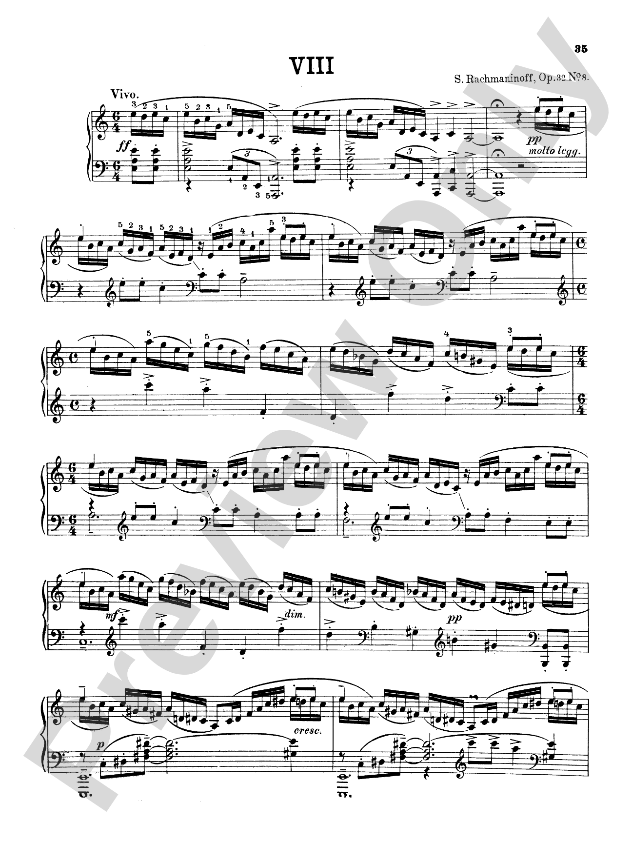 Rachmaninoff: Fourteen Preludes