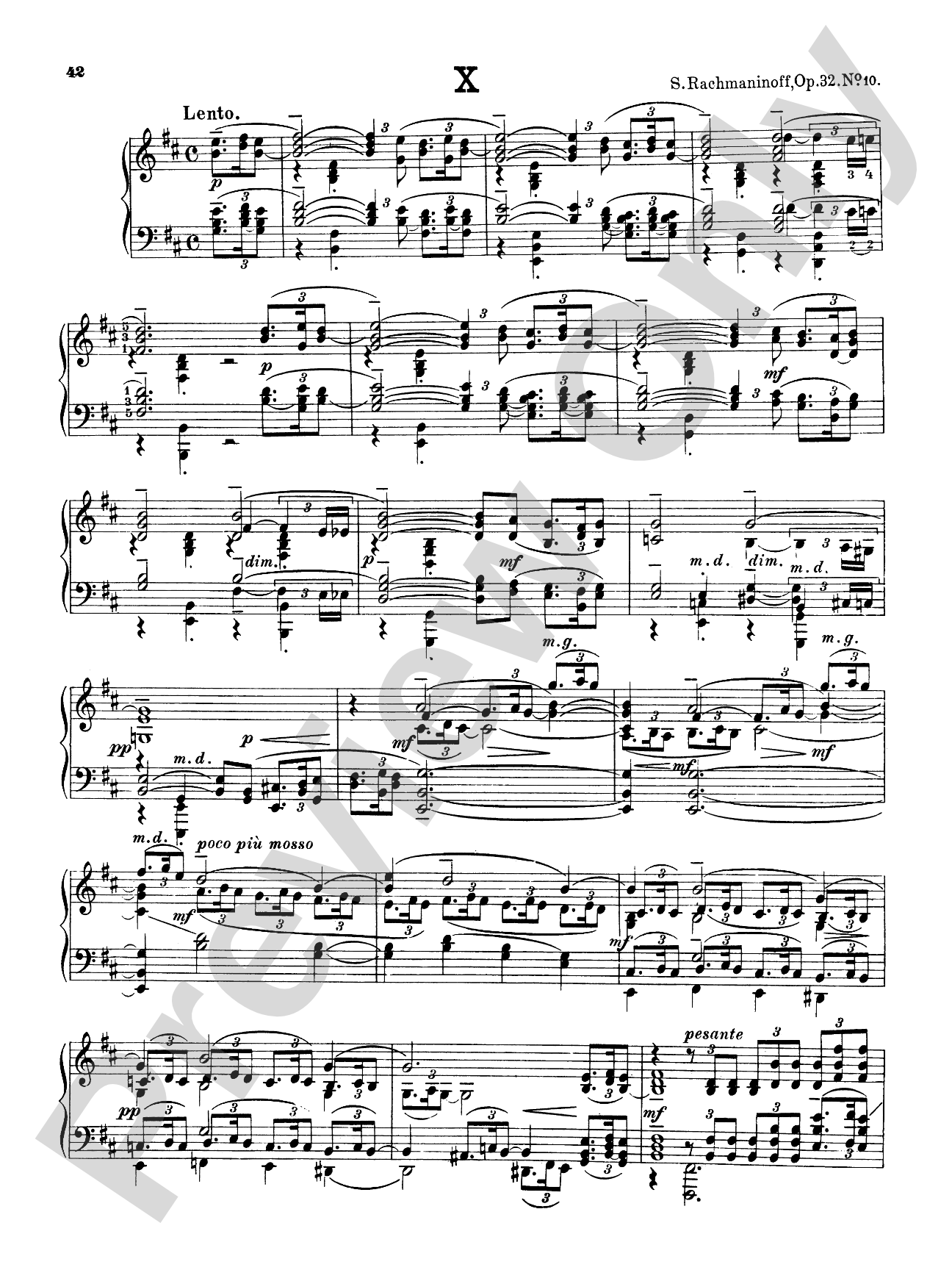 Rachmaninoff: Fourteen Preludes