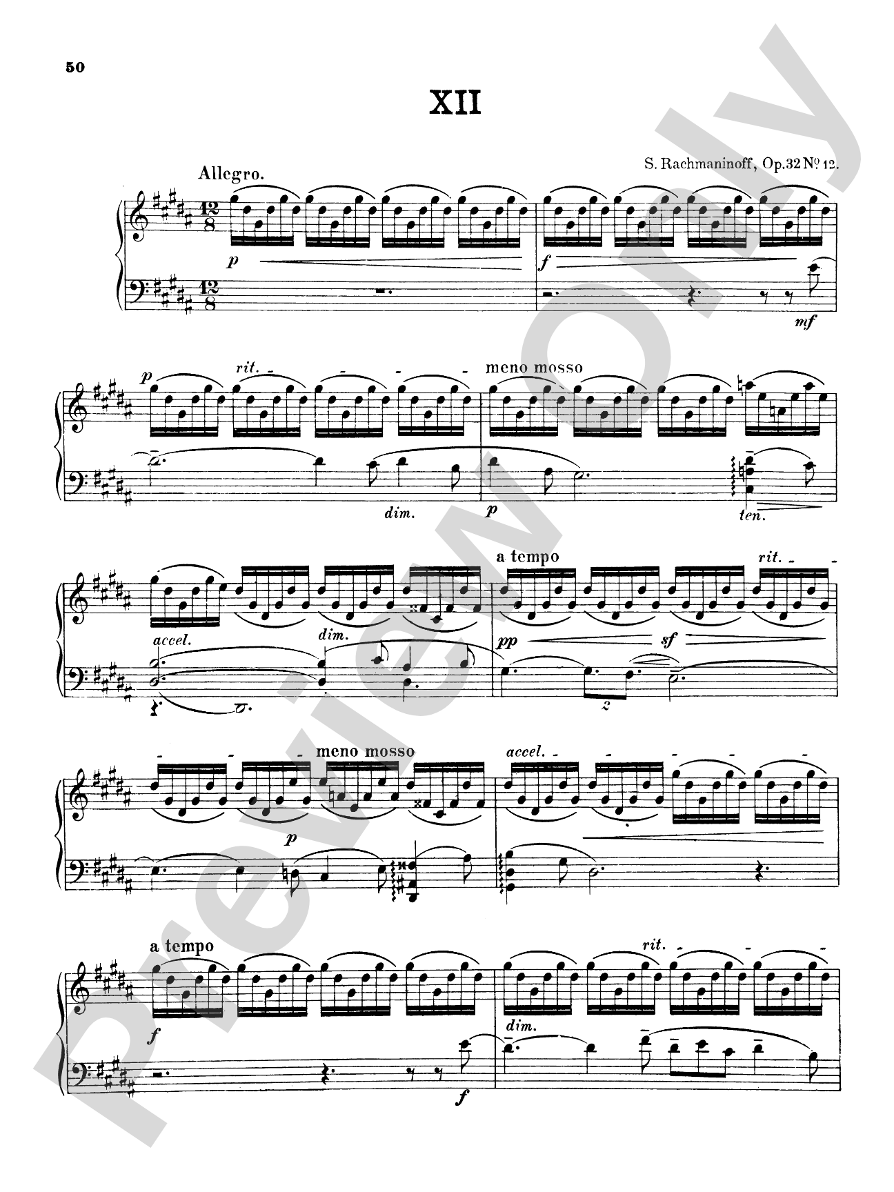 Rachmaninoff: Fourteen Preludes