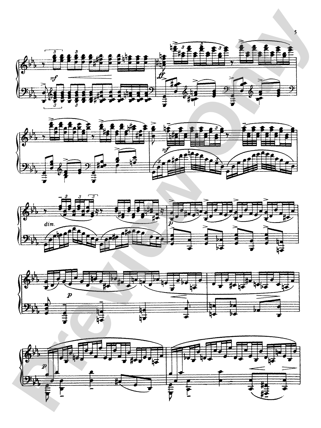 Rachmaninoff: Etudes Tableaux, Op. 39: Piano Book