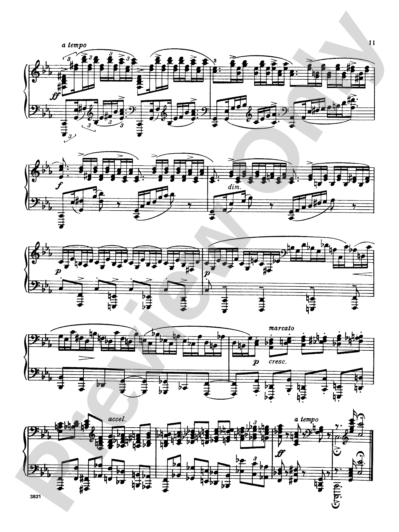 Rachmaninoff: Etudes Tableaux, Op. 39: Piano Book