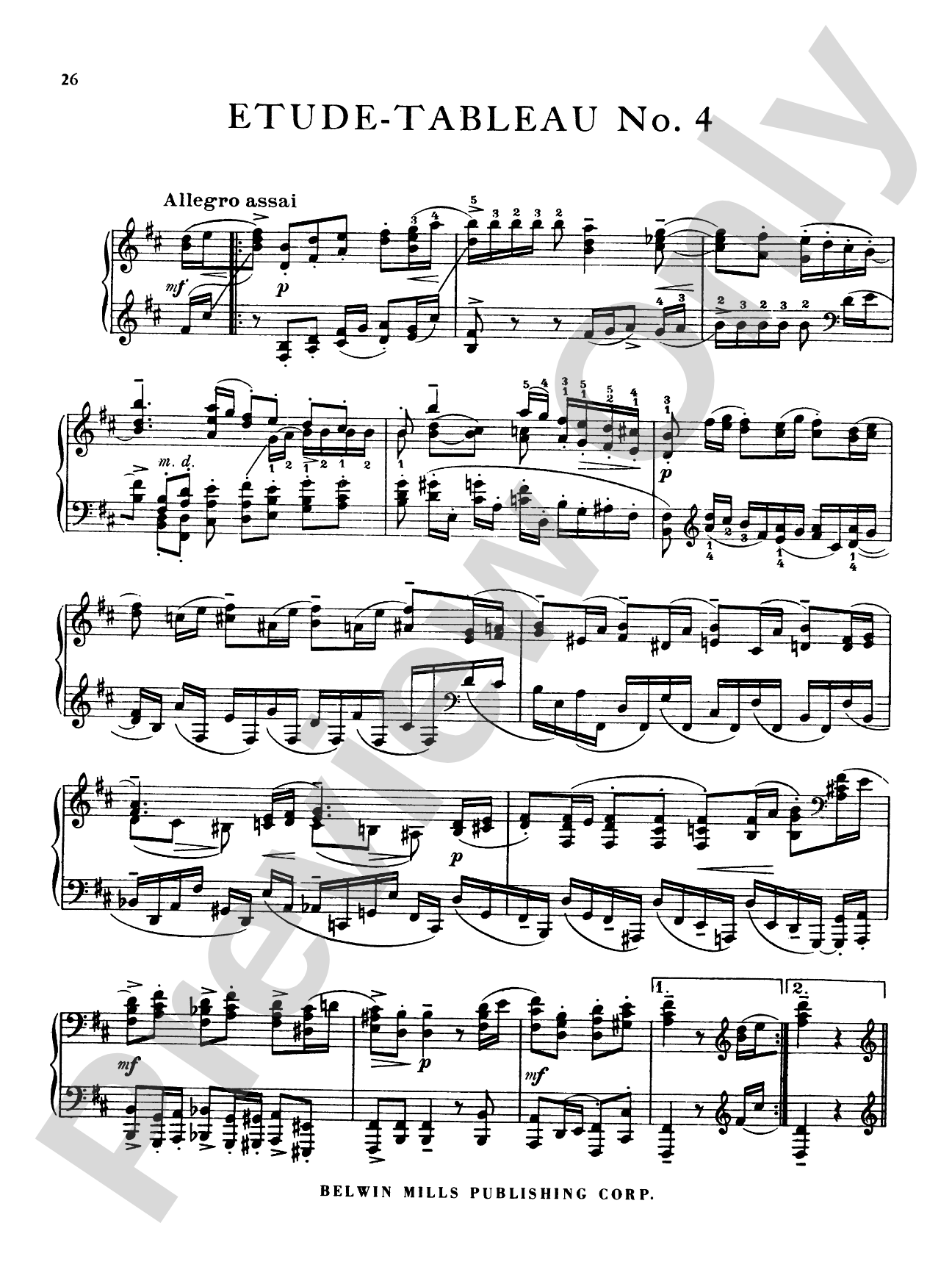 Rachmaninoff: Etudes Tableaux, Op. 39